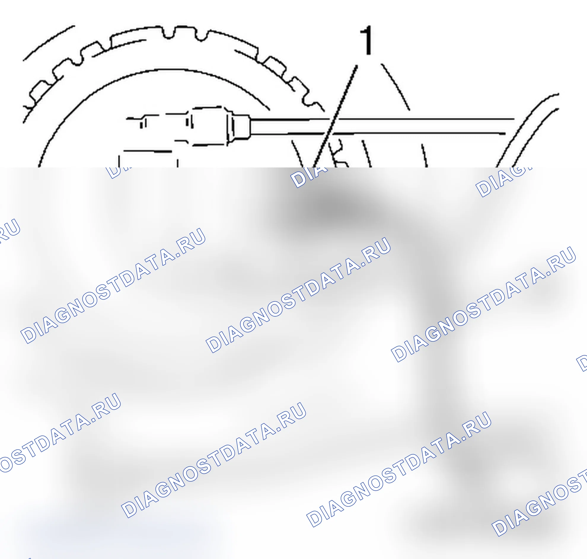 Замена топливного бака (дизельный двигатель). Opel Zafira B