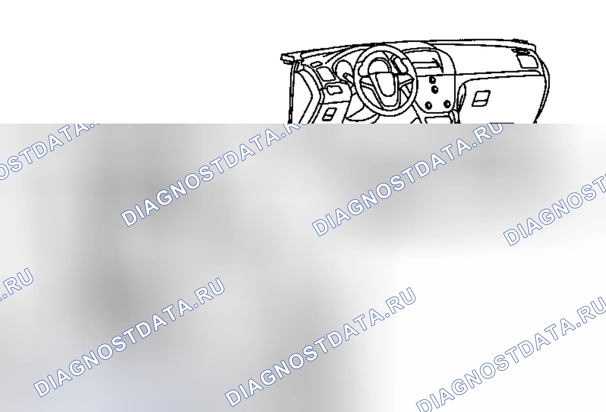 Рис. 77: Замена температурного привода клапана - левая сторона. Buick LaCrosse II рестайлинг