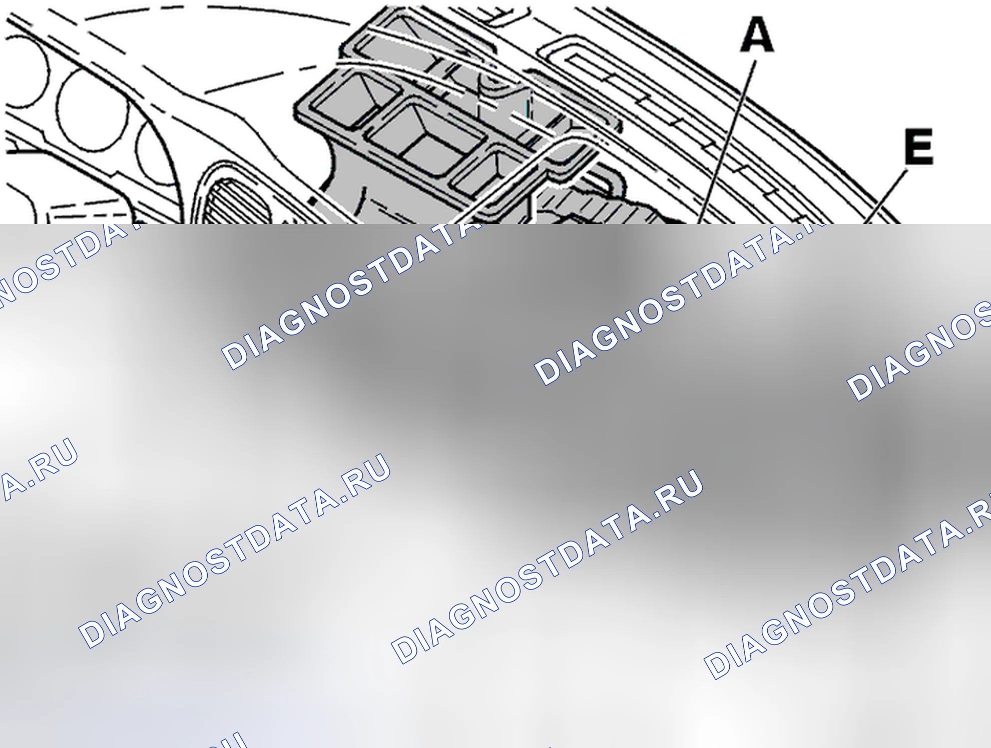 Рис. 176: Замена датчиков температуры. Volvo V40 I рестайлинг