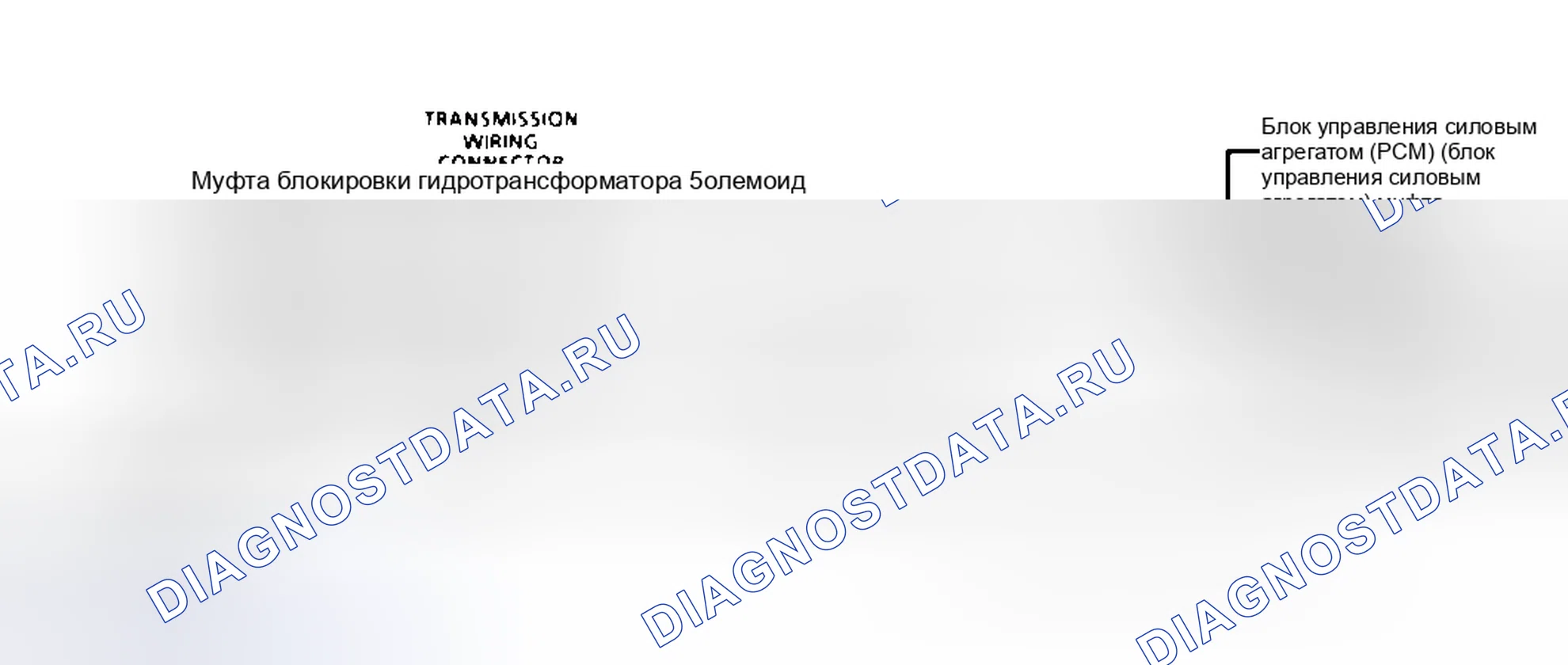 Рис. 1: Соленоид муфты гидротрансформатора (муфта блокировки гидротрансформатора). GMC Cab & Chassis C2500 