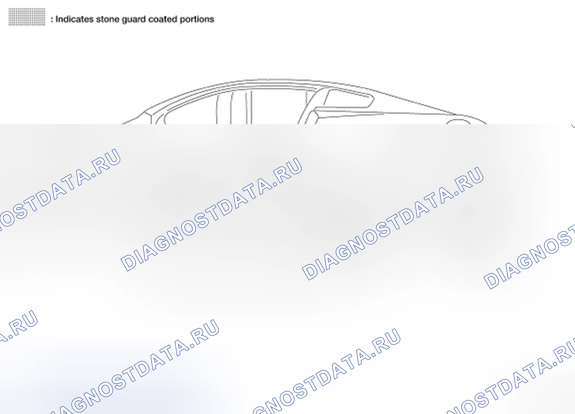 Рис. 226: каменное защитное пальто. Nissan Altima L32 рестайлинг