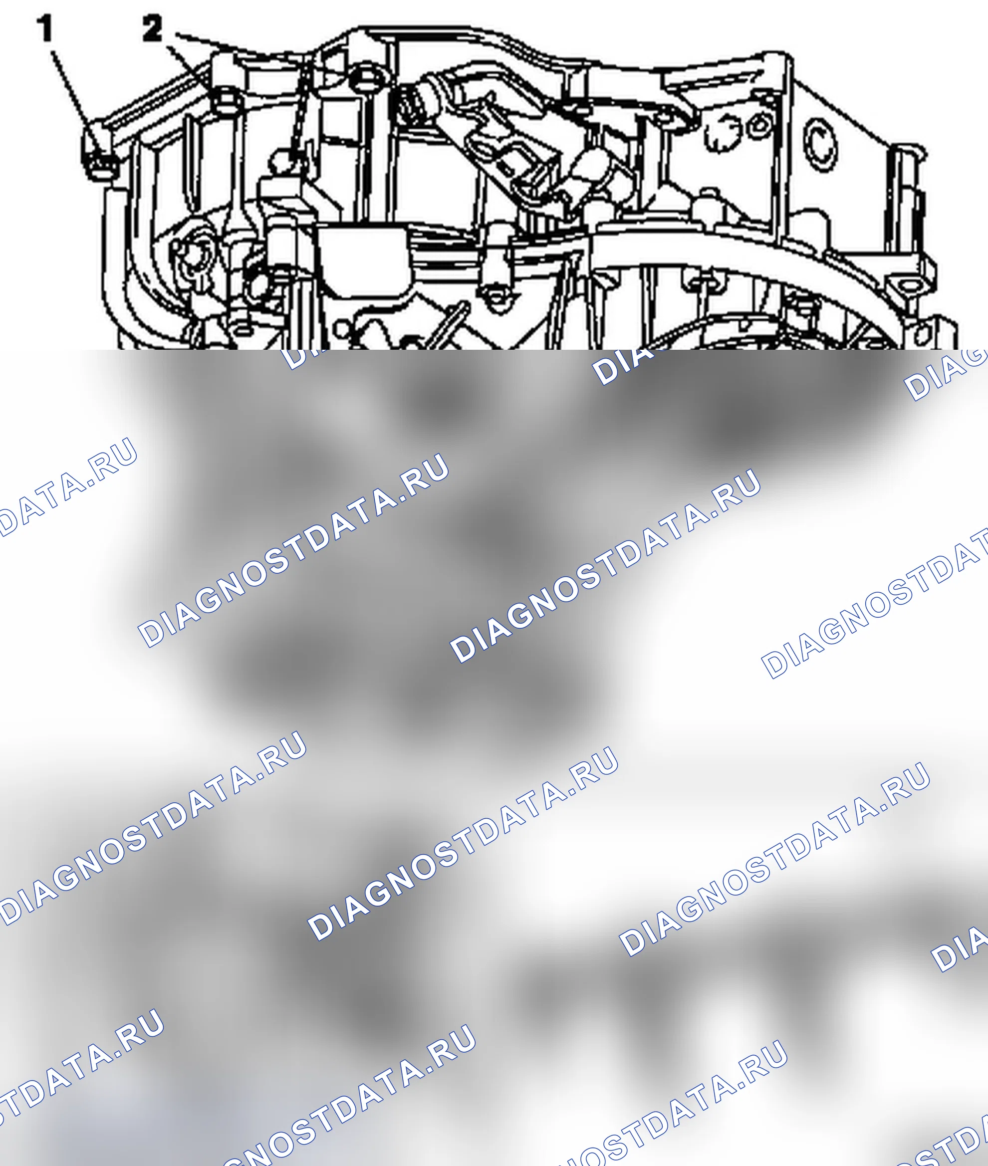 Демонтаж и установка коробки передач (F 23). Opel Zafira A рестайлинг