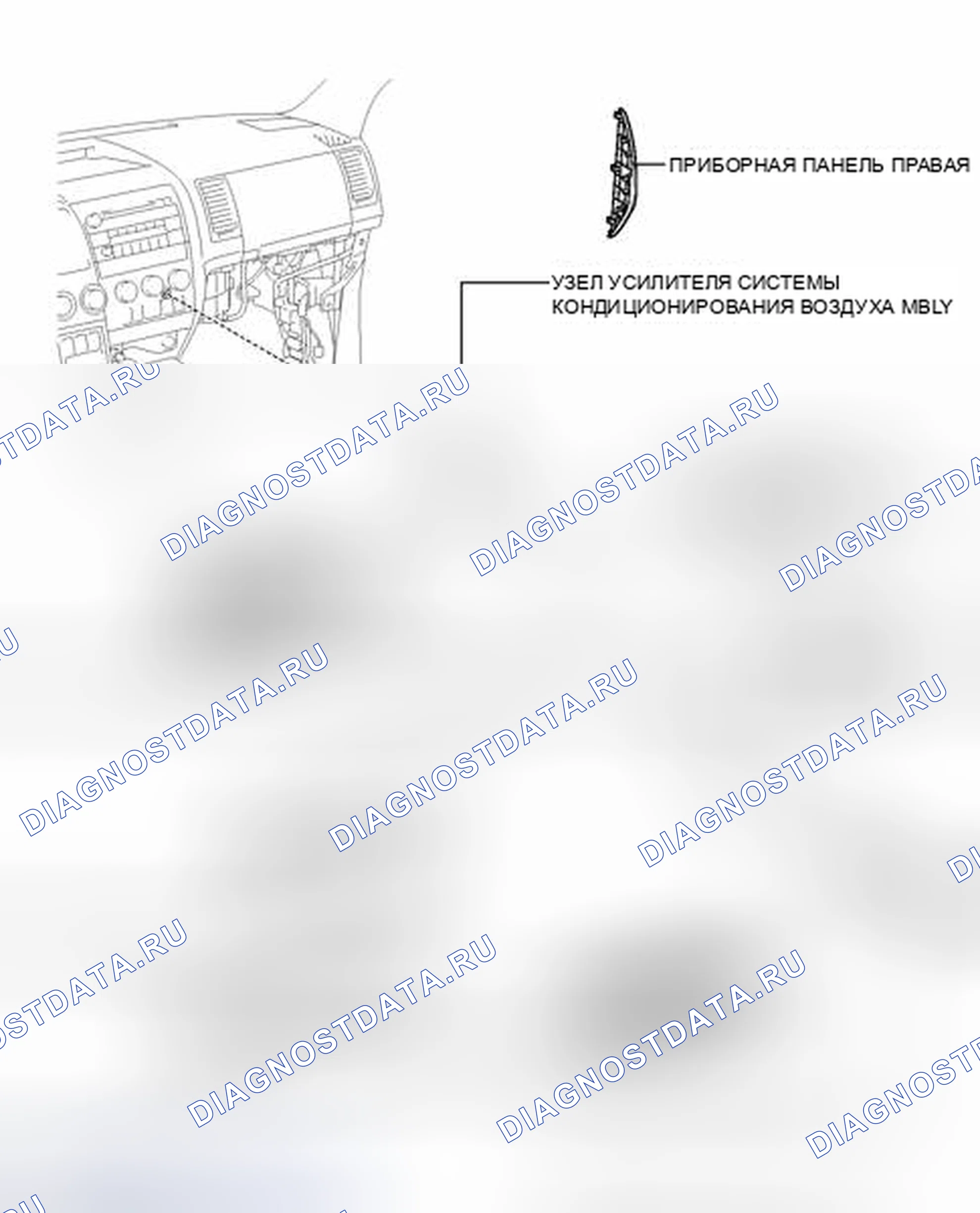 Рис. 217: ИЛЛЮСТРАЦИЯ. Toyota Sequoia II рестайлинг