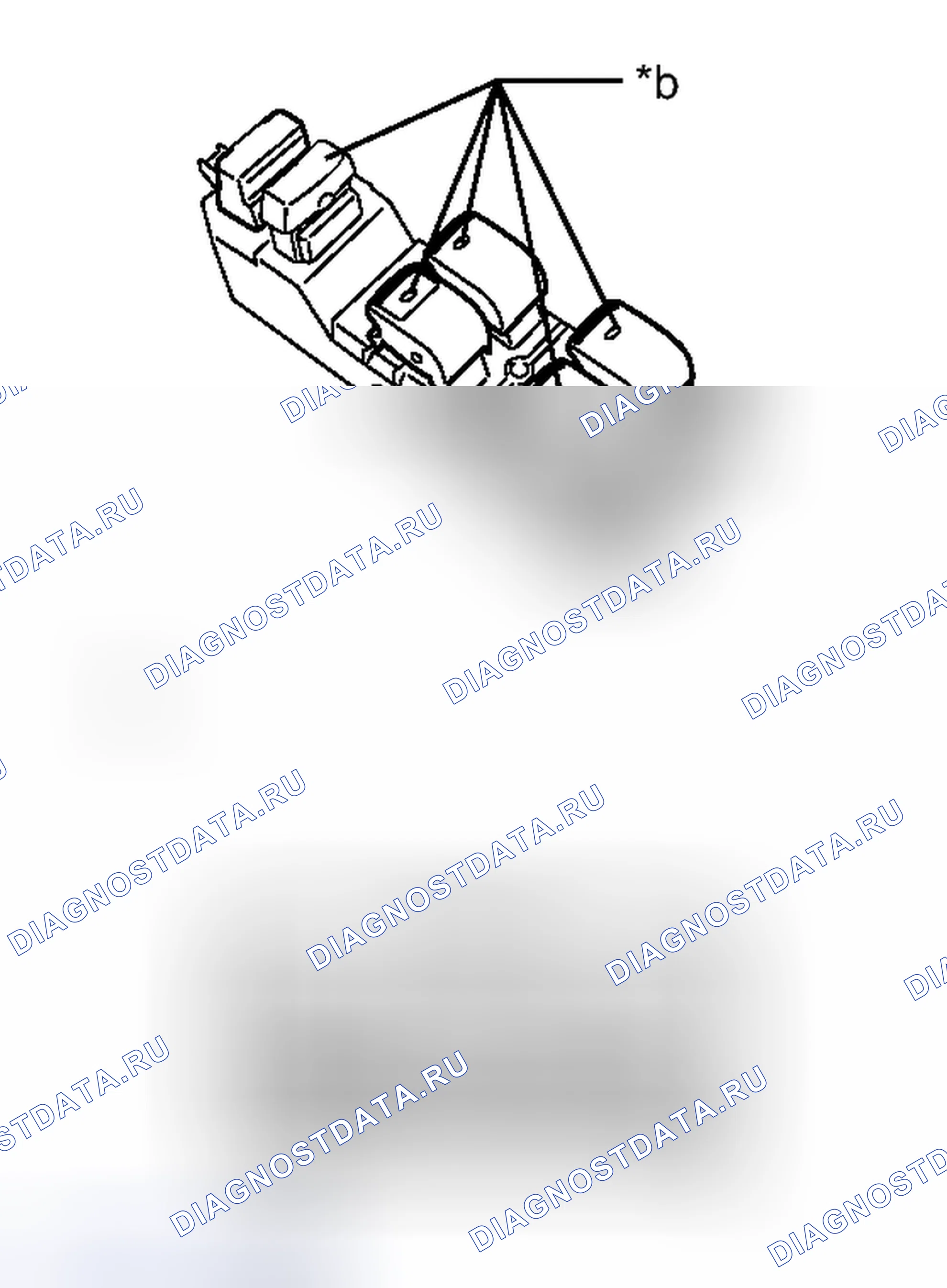 Рис. 39: ПРОВЕРКА стеклоподъёмников. Toyota 4Runner V