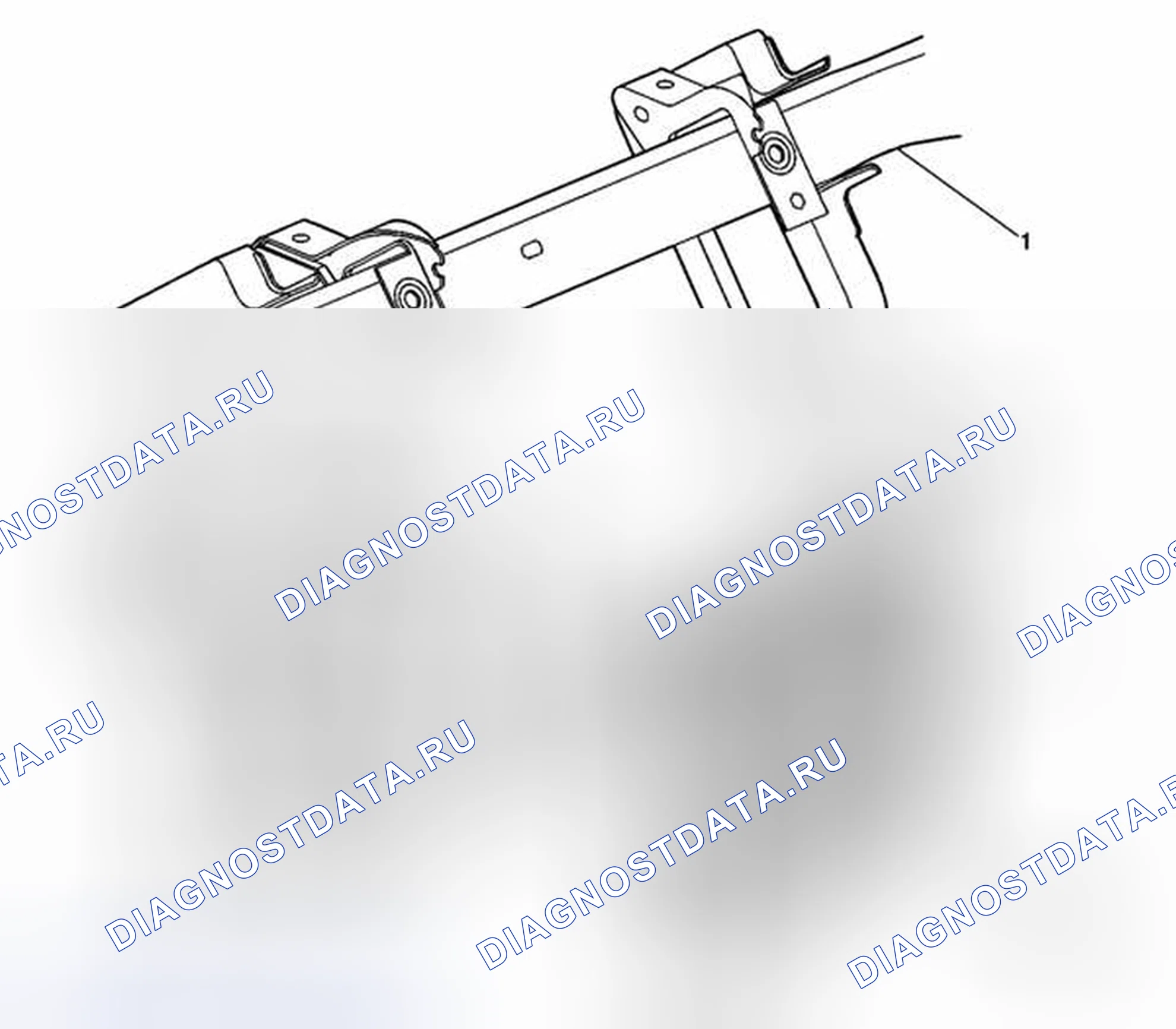 Рис. 19: За правой стороной компонентов ввода / вывода. Chevrolet Silverado 3500 GMT800 early