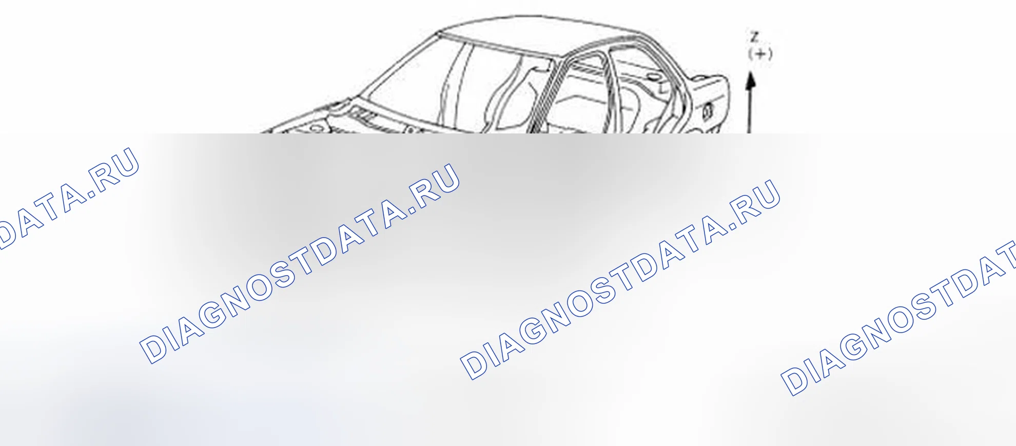 Рис. 149: Описание внешней и внутренней отделки кузова. Infiniti Q60 I