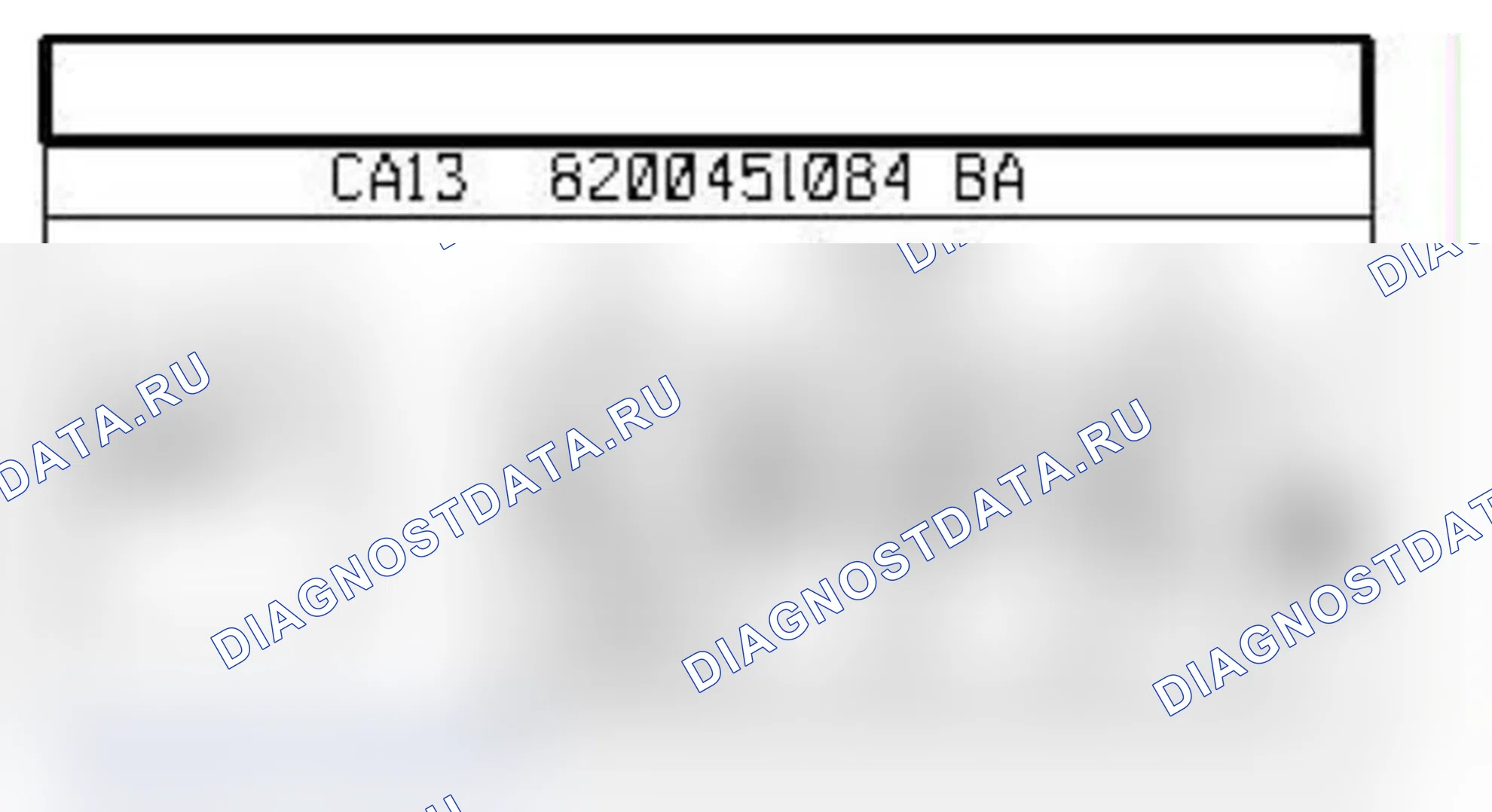 Распиновка разъёма 1322 — Замок двери задка. Renault Clio III