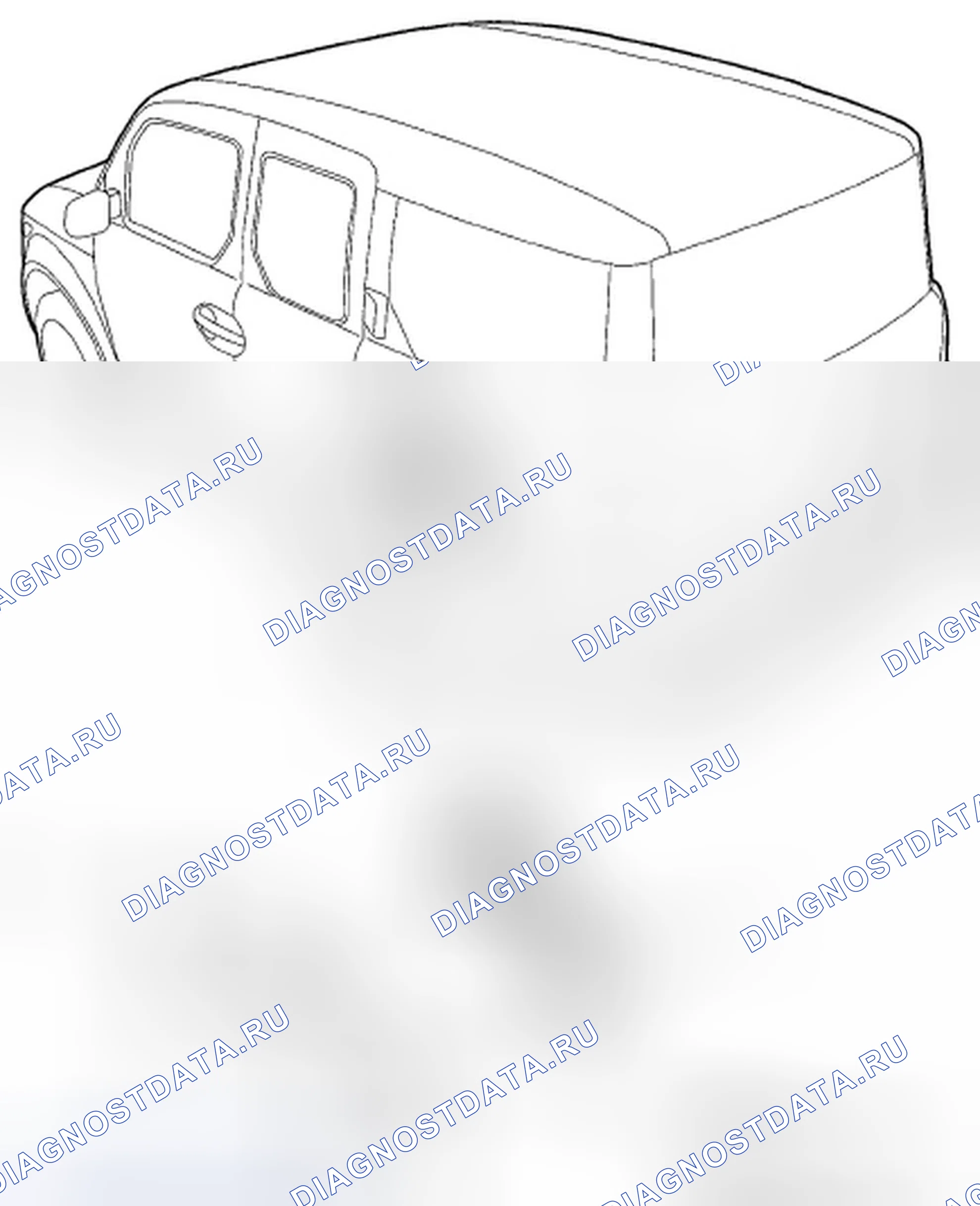 Рис. 43: Демонтаж / монтаж топливозаправочного трубопровода. Honda Element YH2 рестайлинг 2