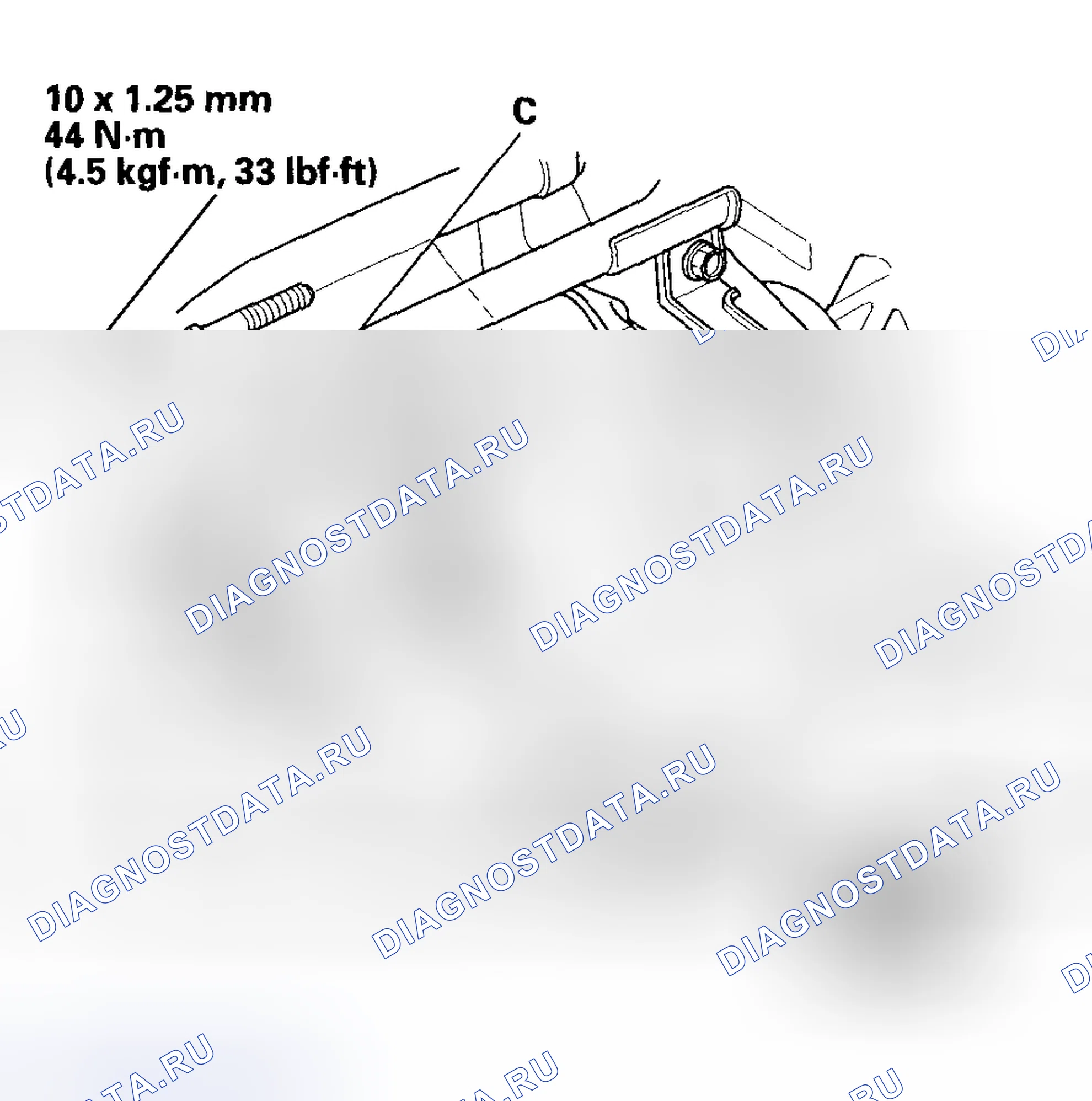 Рис. 46: Демонтаж. Honda Accord VII