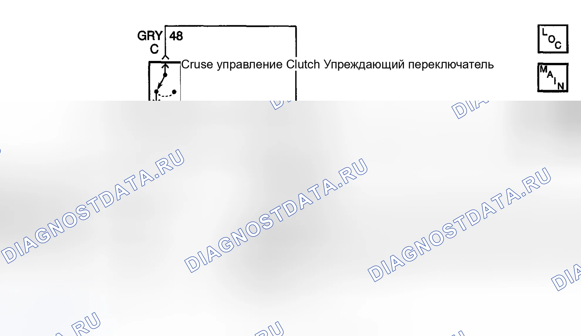 Рис. 20: расшифровка кода ошибки P0704: Переключатель упреждения сцепления. Lexus LX J100 рестайлинг