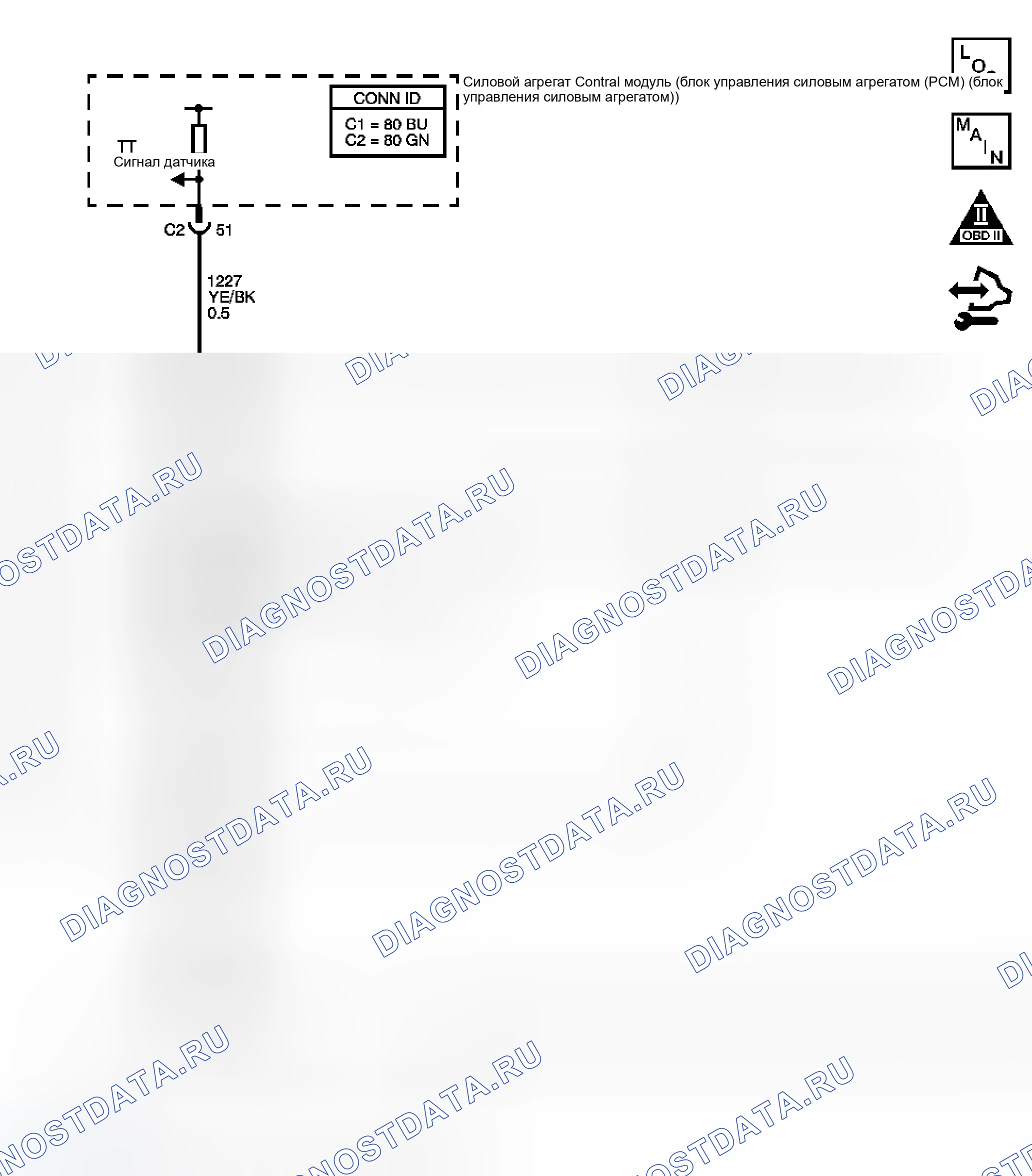 Рис. 392: P0711 расшифровка кода ошибки (M30/M32). GMC Sierra 1500 