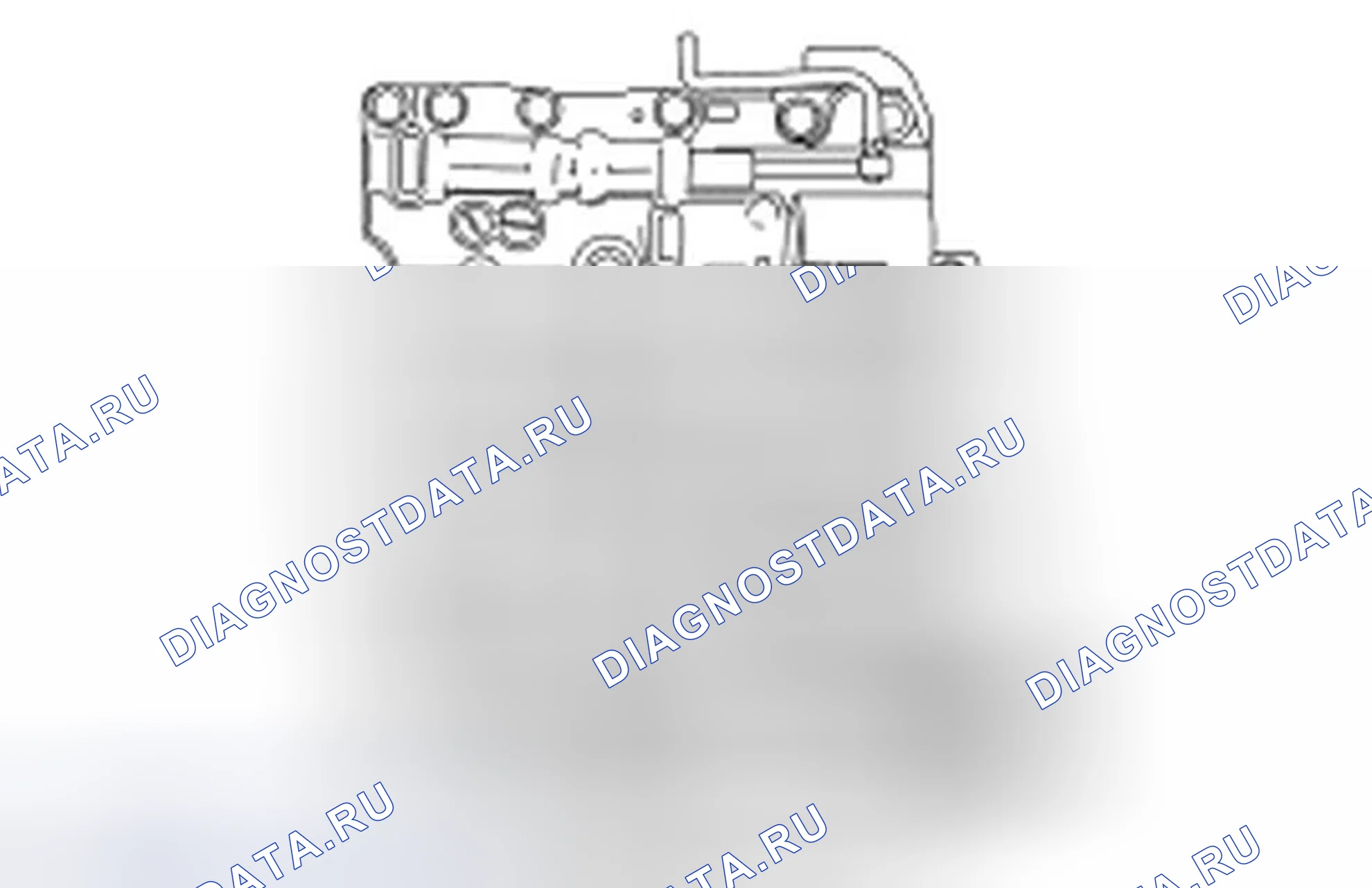 Рис. 382: Соленоид регулирования давления A (PCA). Ford Fusion I рестайлинг