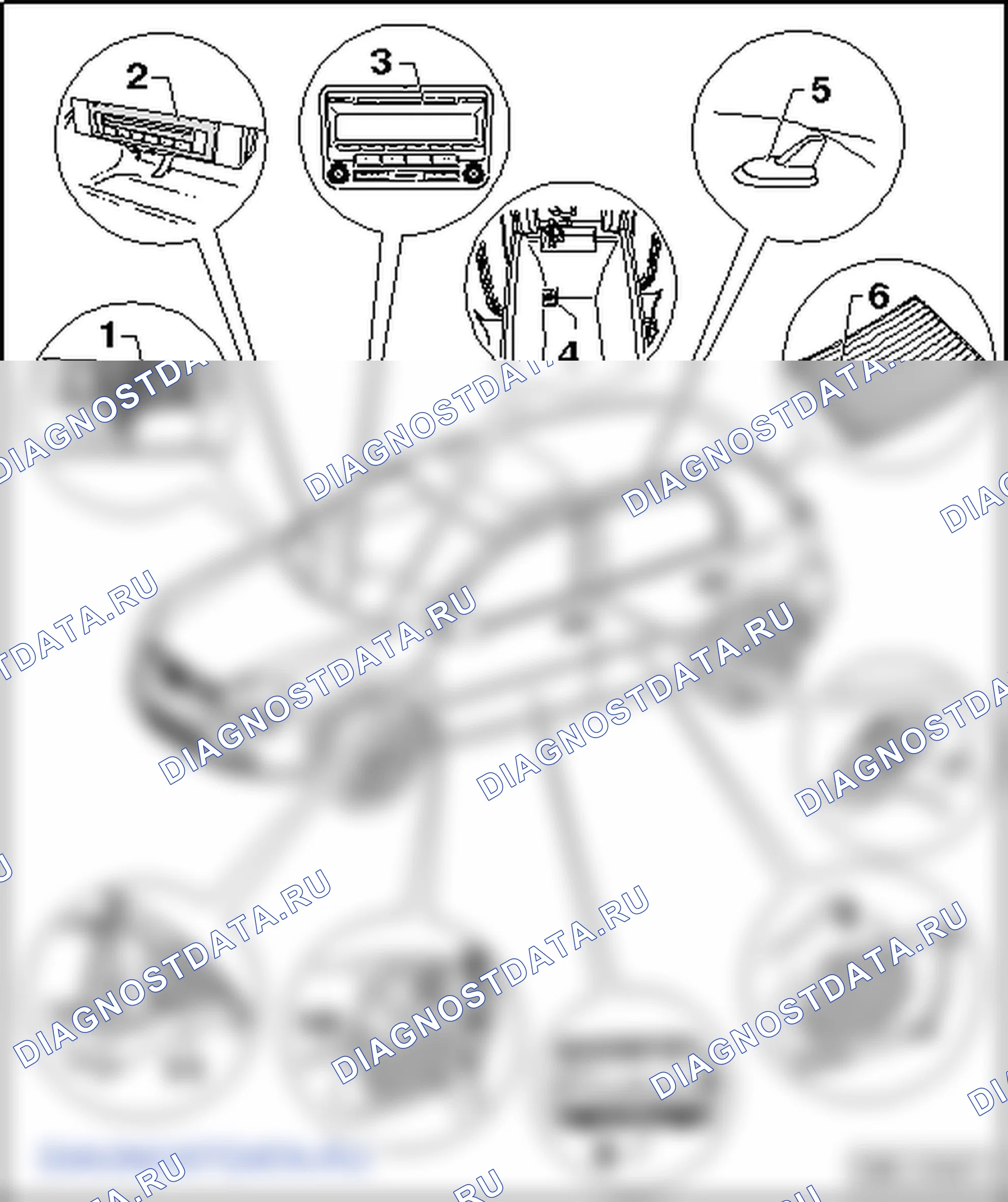 Аудиосистема RCD 310. Volkswagen Golf Mk5