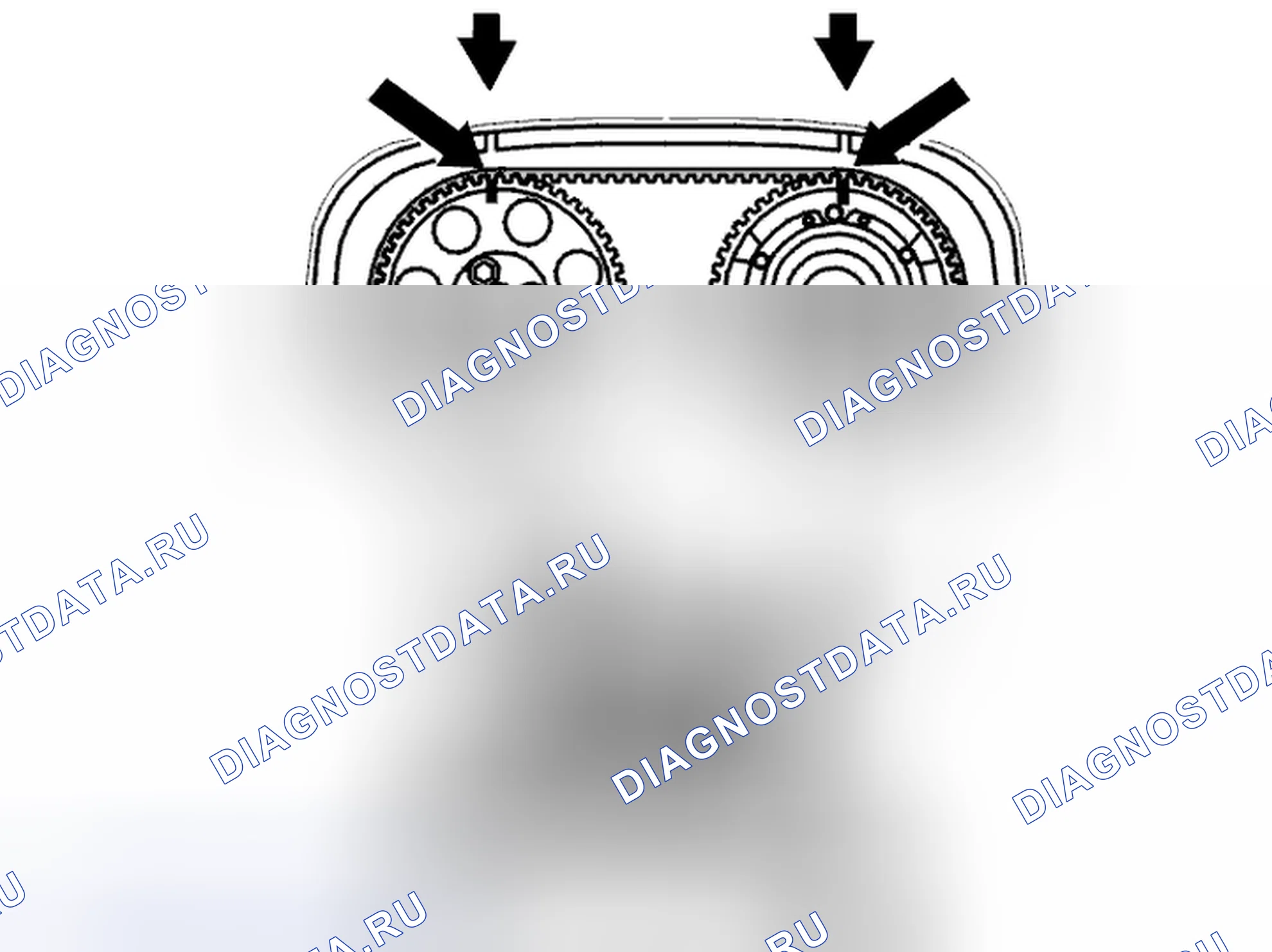 Рис. 198: Настройка двигателя. Volvo S80 I