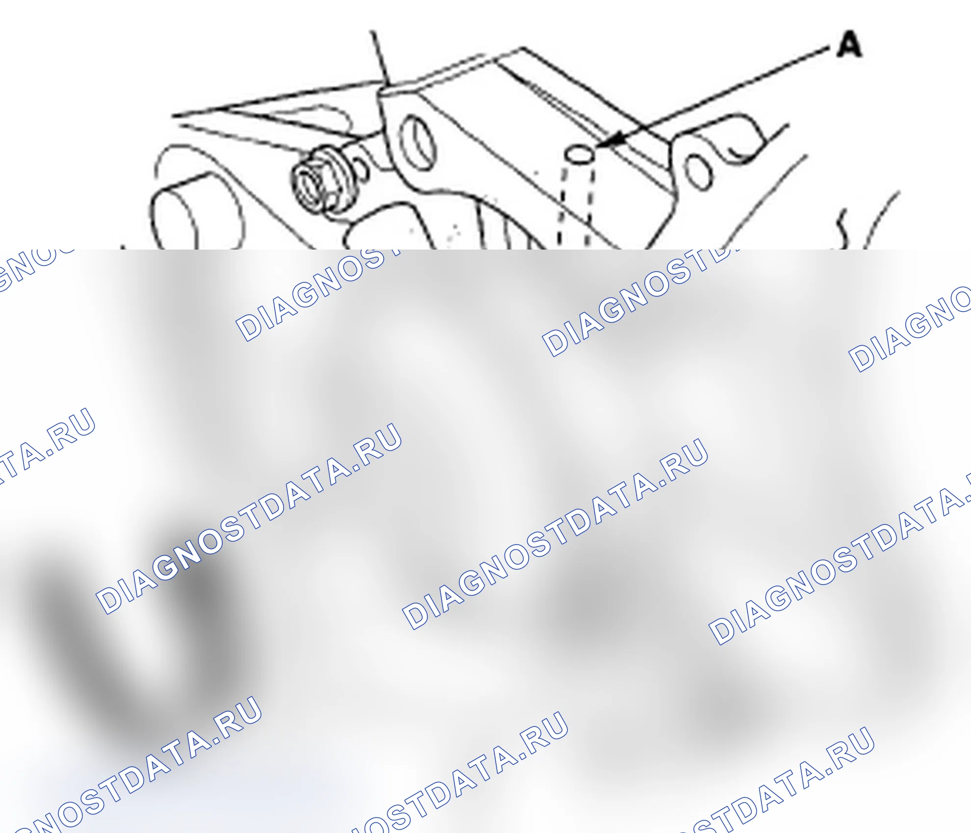 Рис. 6: Проверка водяного насоса. Acura MDX II