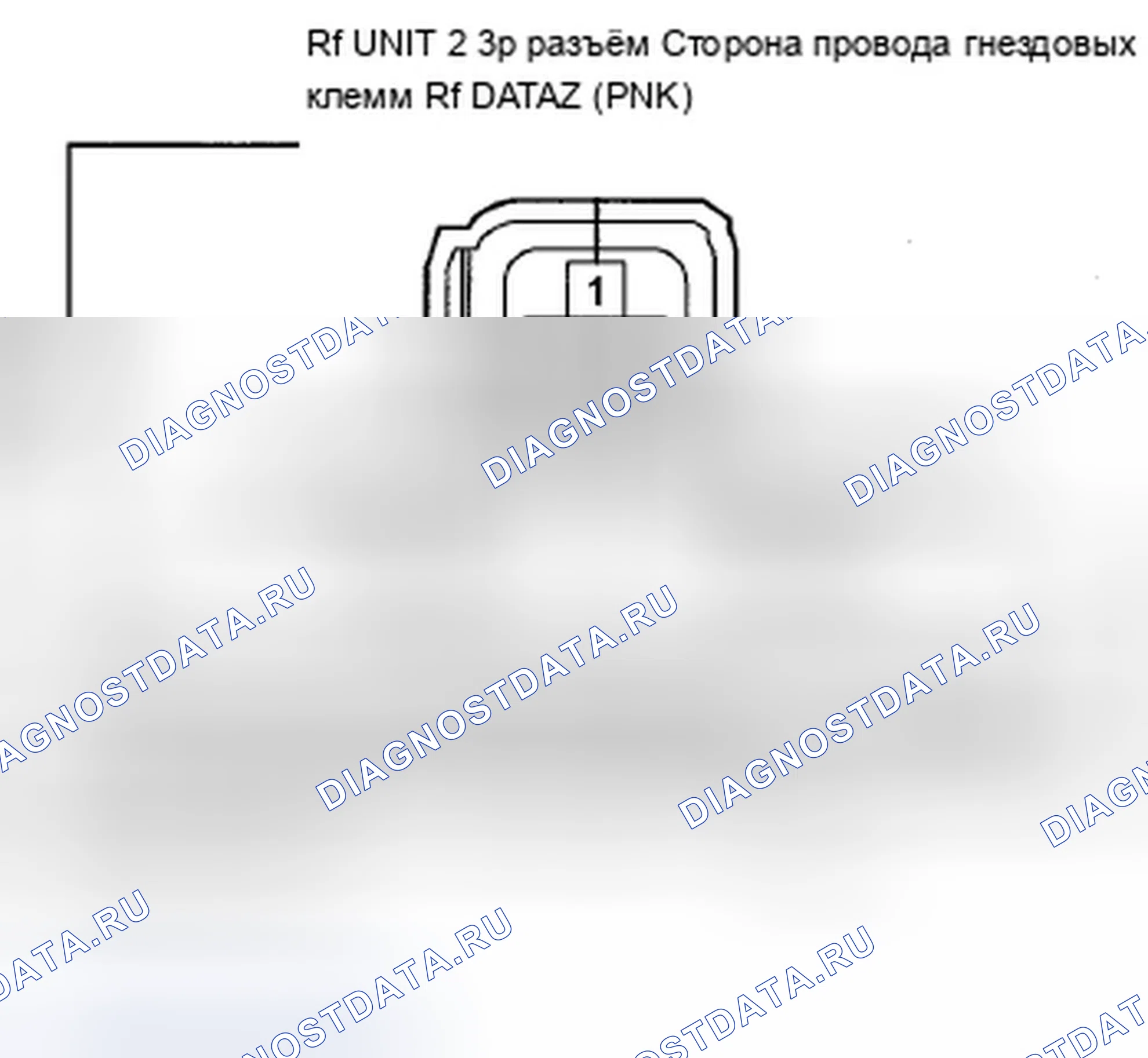 Рис. 162: расшифровка кода ошибки B1641: RF блок 2 не подключен. Acura ZDX I