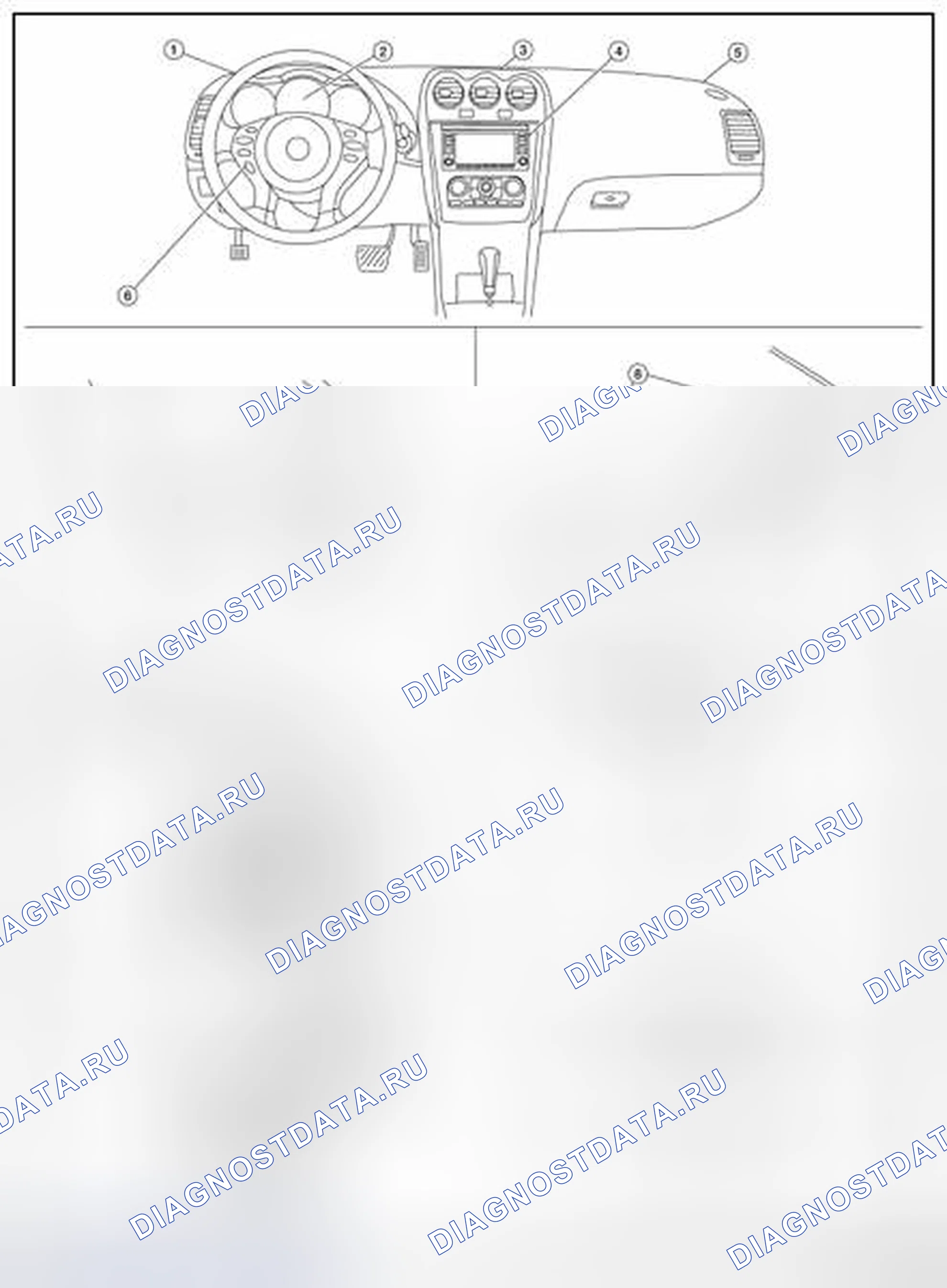 Рис. 559: Расположение компонентов. Nissan Altima L33