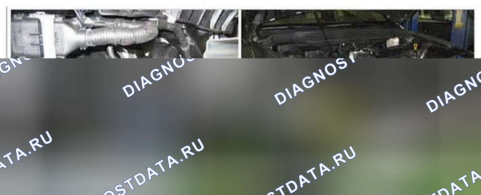 Рис. 43: Расположение компонентов. Hyundai Genesis I рестайлинг