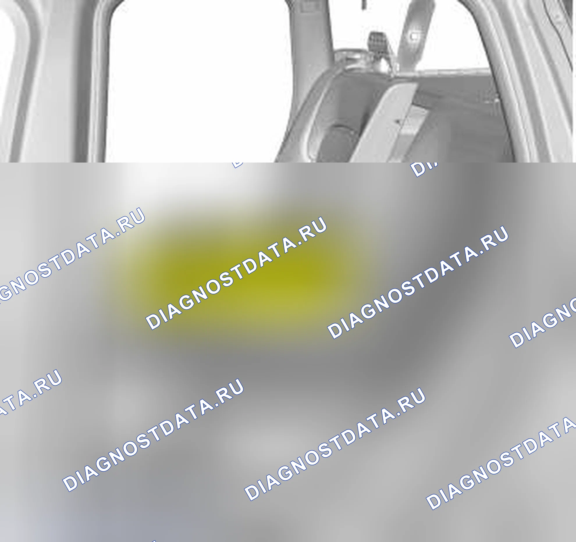 Рис. 106: ДЕМОНТАЖ. Volvo V70 III