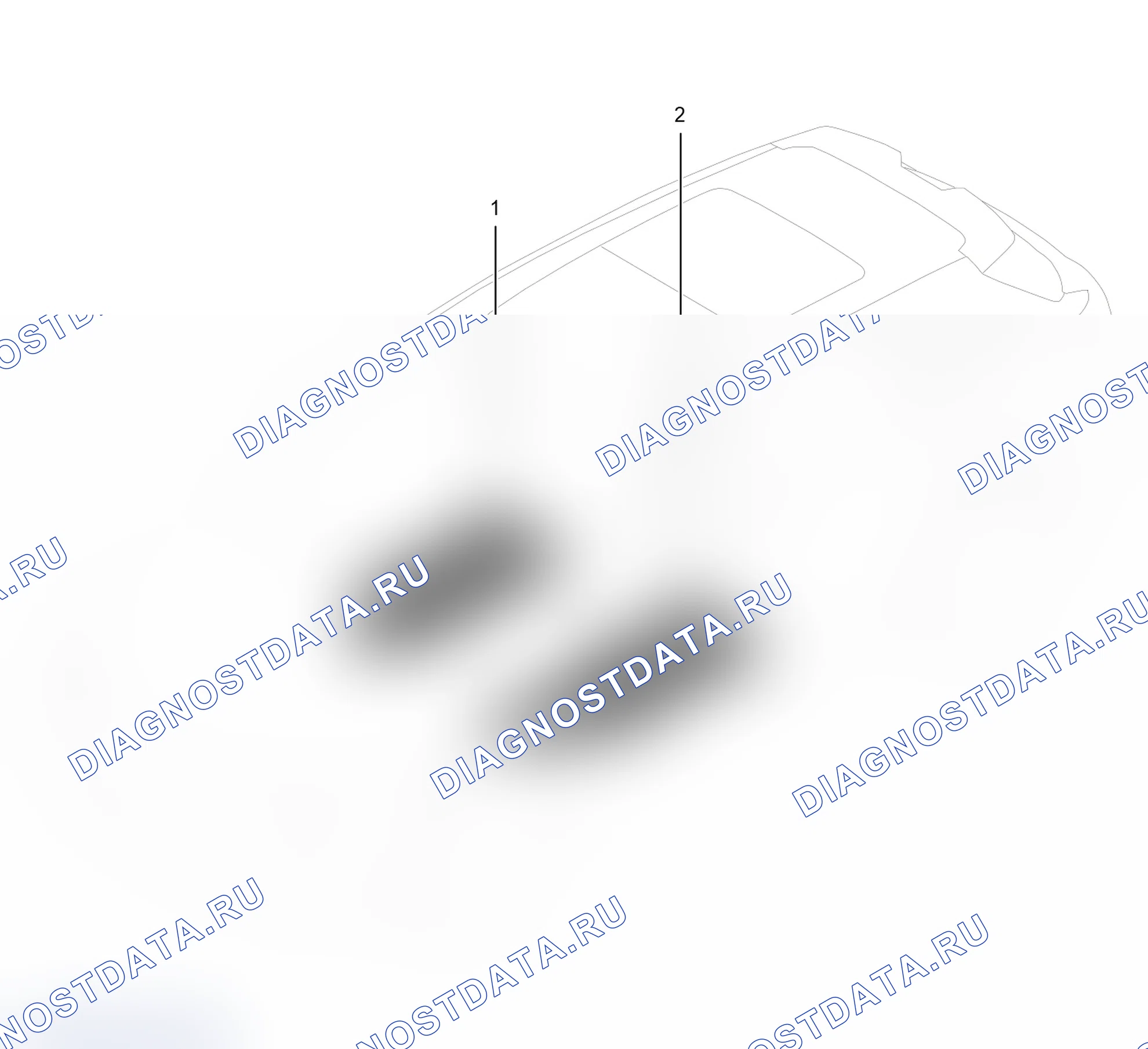 Схема расположения щита под тела — Haval Shenshou. Haval Shenshou I