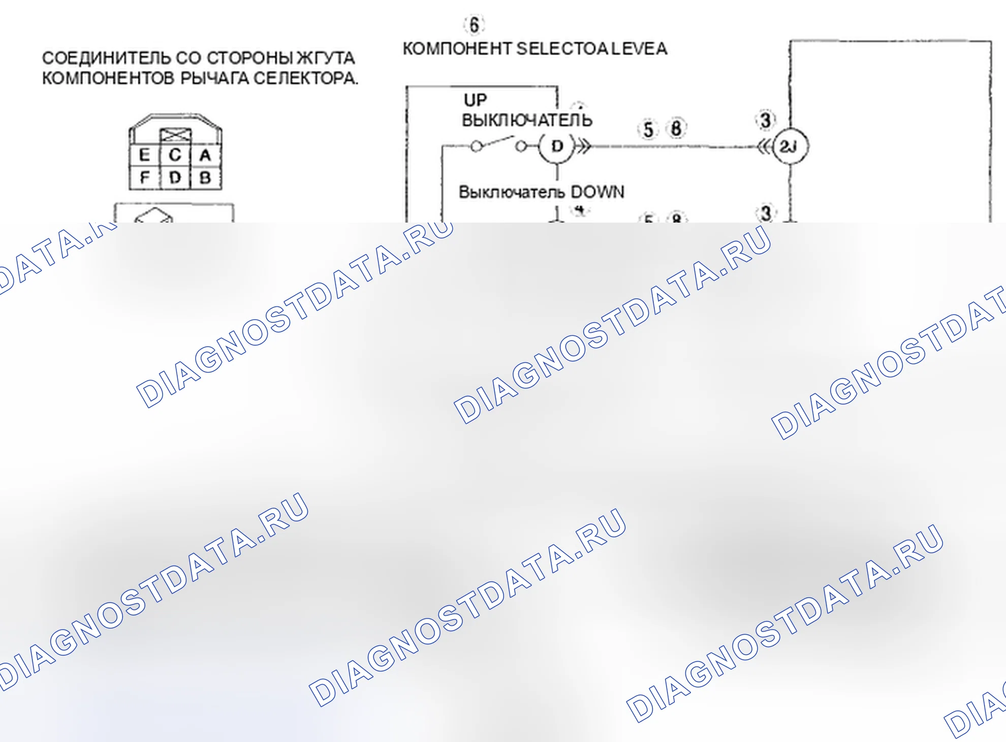 Рис. 521: расшифровка кода ошибки P0819 [хтагх1] SJ6A-EL. Mazda MX-5 NC рестайлинг