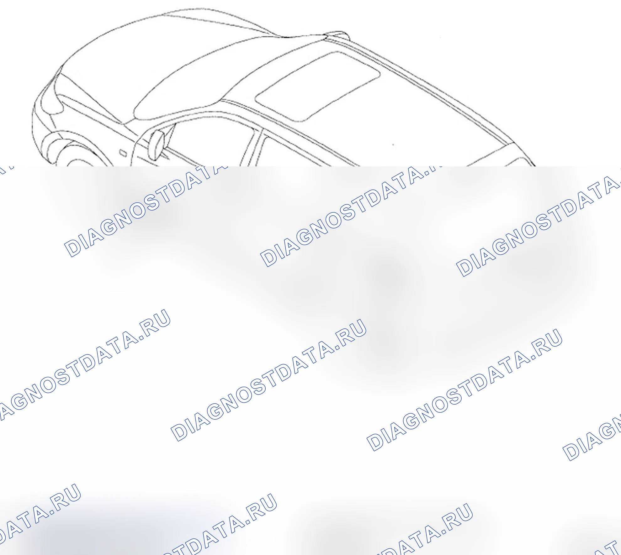 Рис. 80: РАСПОЛОЖЕНИЕ КОМПОНЕНТОВ. Hyundai Santa Fe II