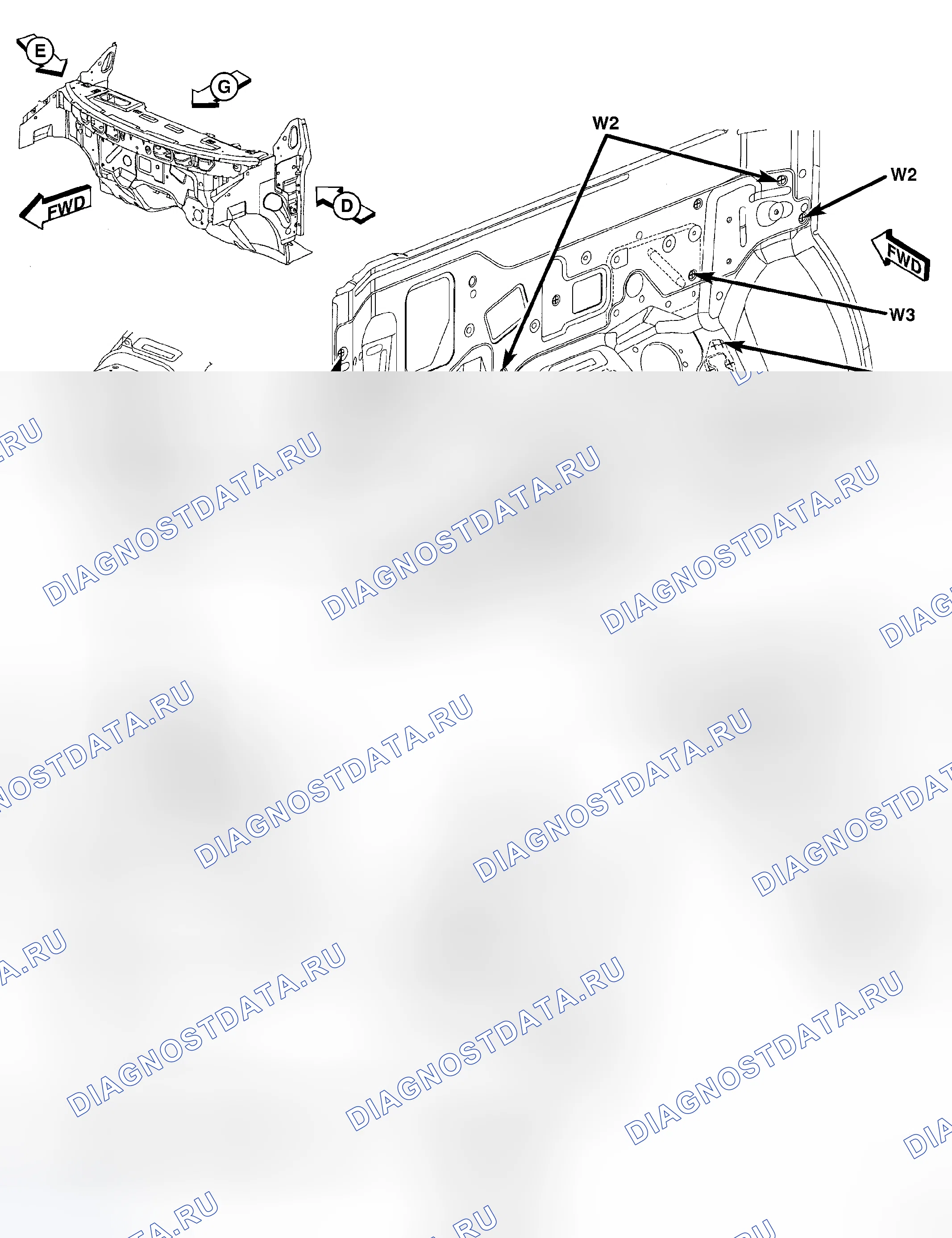 Рис. 209. Chrysler Town & Country IV рестайлинг