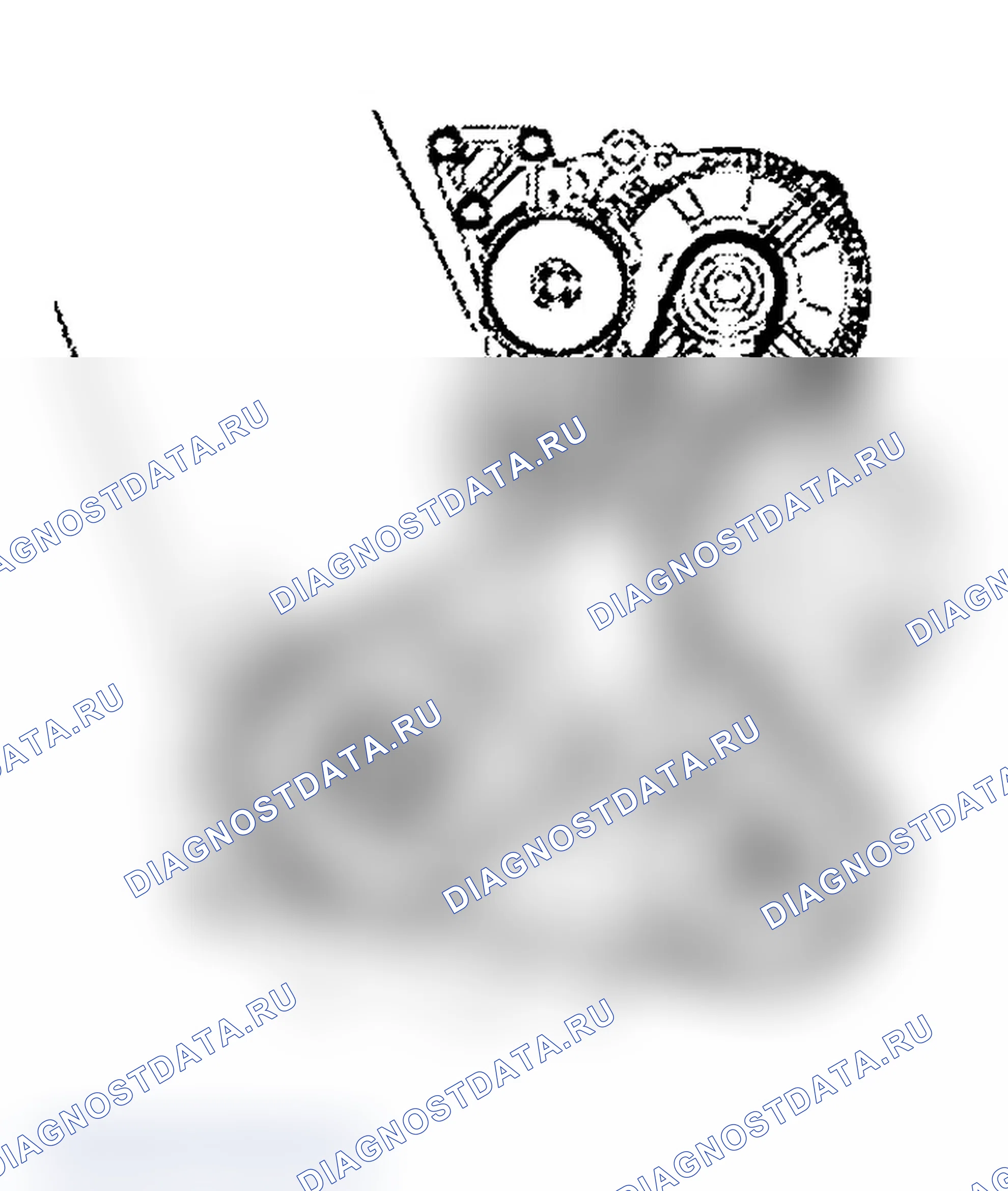 Рис. 2: ПРОКЛАДКА ПРИВОДНОГО РЕМНЯ. Volkswagen New Beetle A4