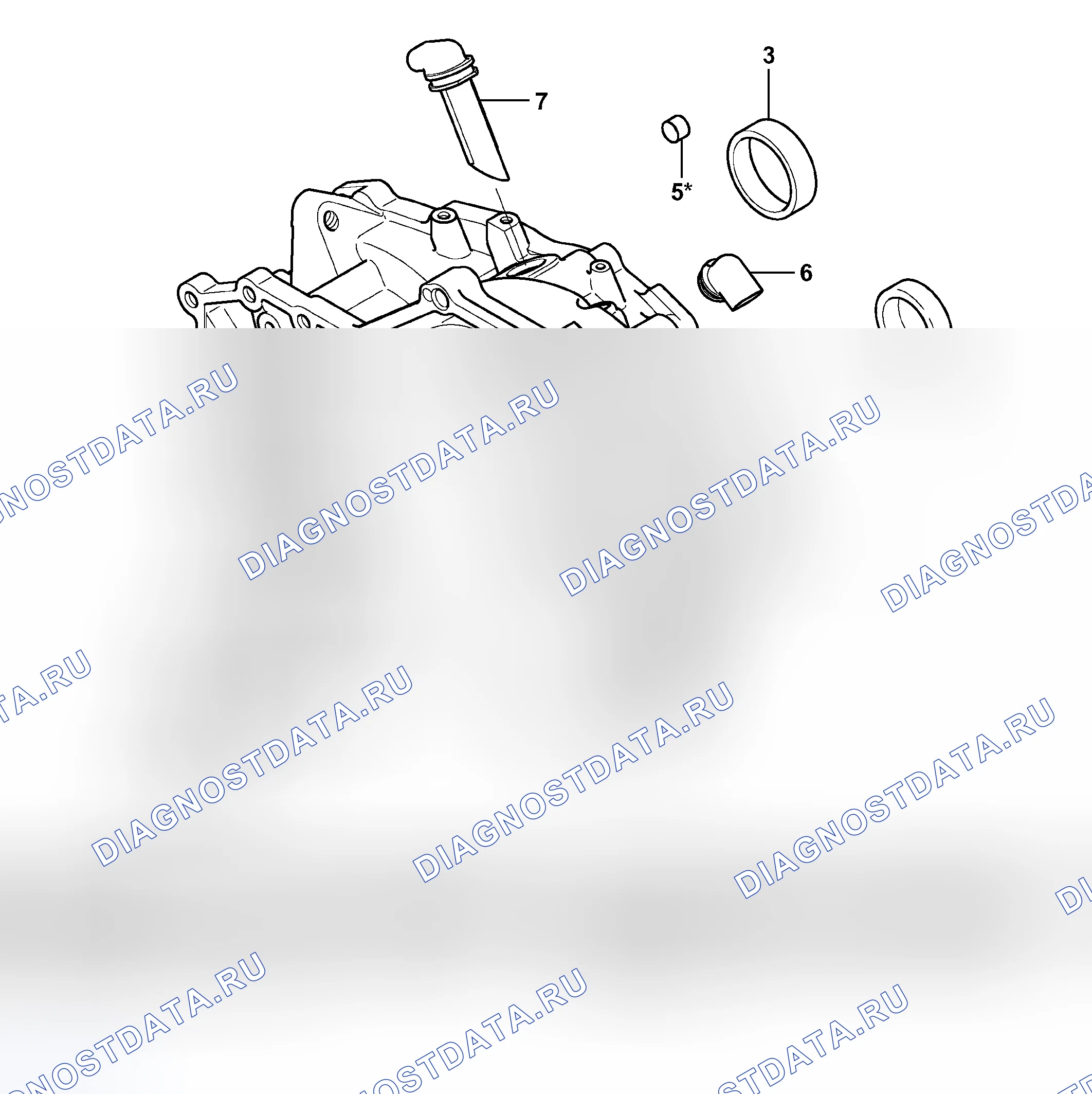 Рис. 132: РАЗБОРКА И СБОРКА. Mitsubishi Lancer IX рестайлинг