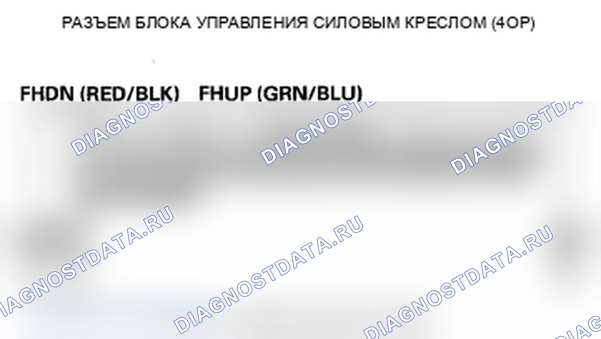 Рис. 161: B1846 расшифровка кода ошибки: неисправность цепи переднего переключателя «вверх-вниз» сиденья с электроприводом. Acura RDX I рестайлинг
