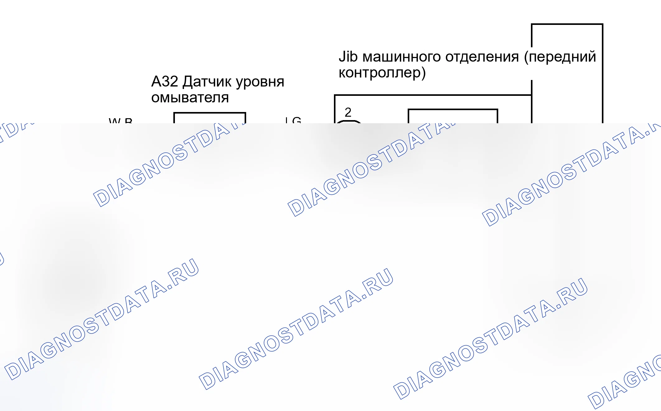 Рис. 21: электросхема. Toyota Avalon XX30