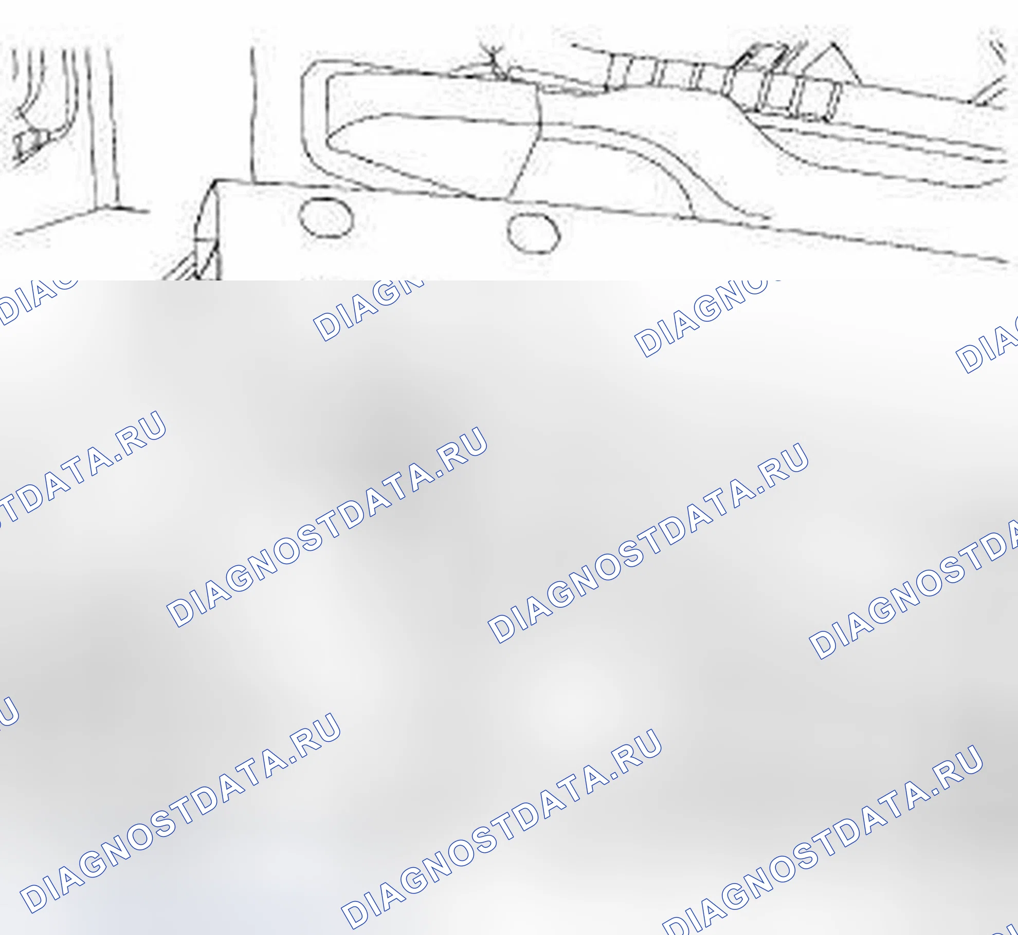 Рис. 13: ЗАЗЕМЛЯЮЩАЯ НАКЛАДКА ГЛУШИТЕЛЯ. Dodge Caliber I рестайлинг