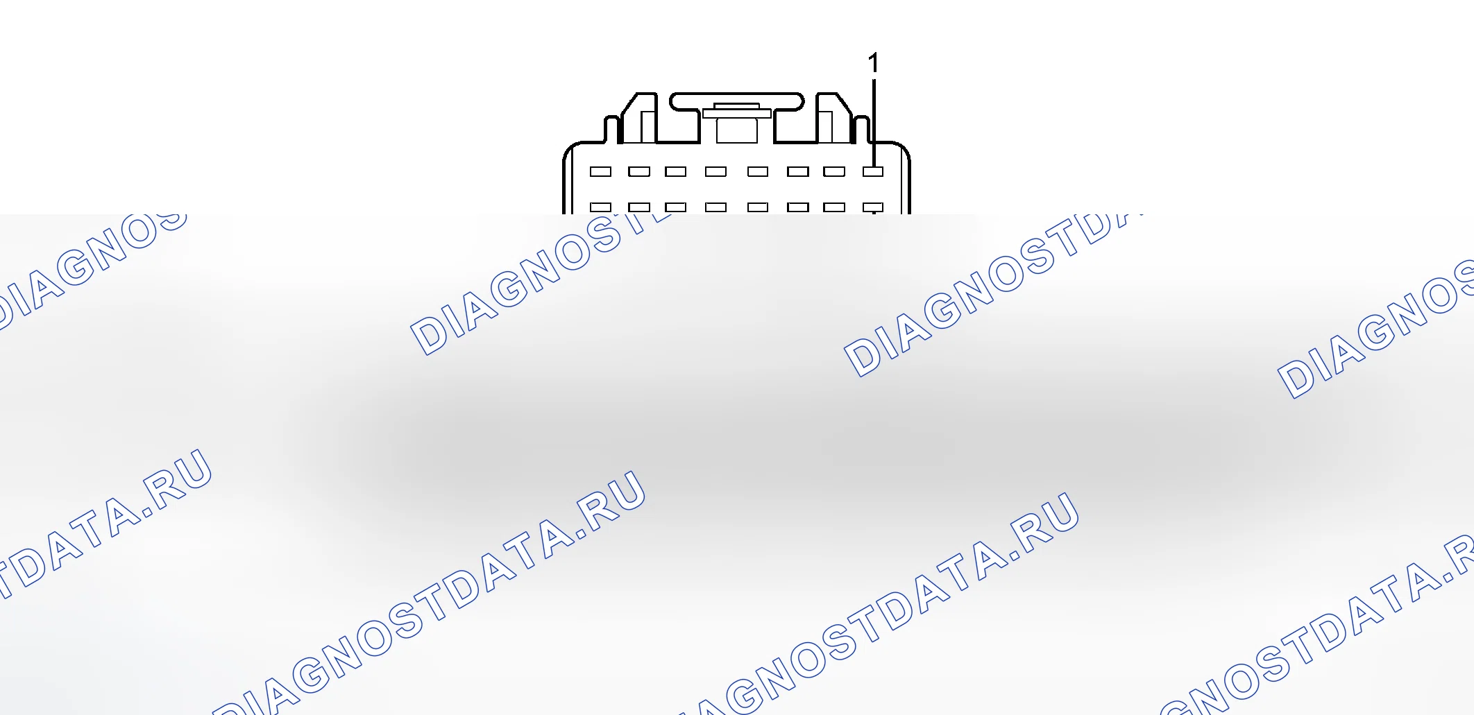 Рис. 109: Модуль безопасности автомобиля C3008a. Ford Pickup F350 Super Duty 