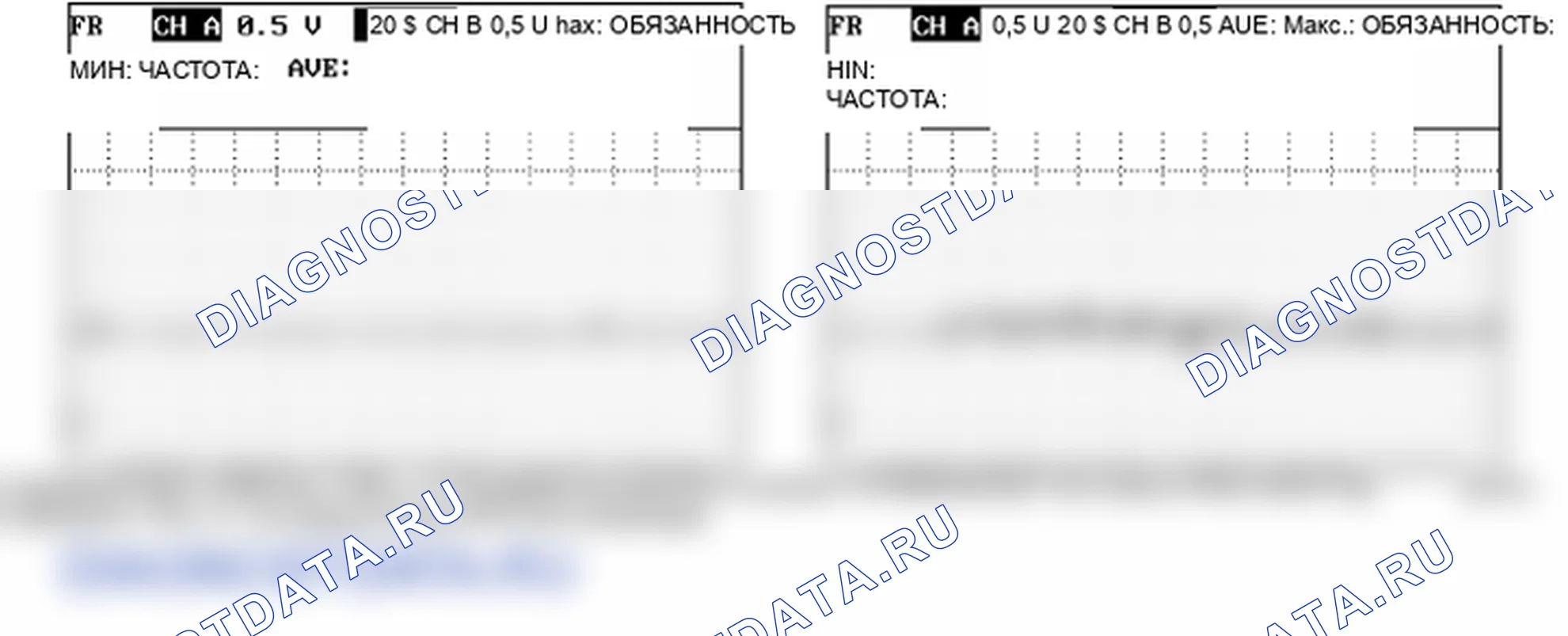 Анализ формы сигнала и данных — P0472. Hyundai Santa Fe CM