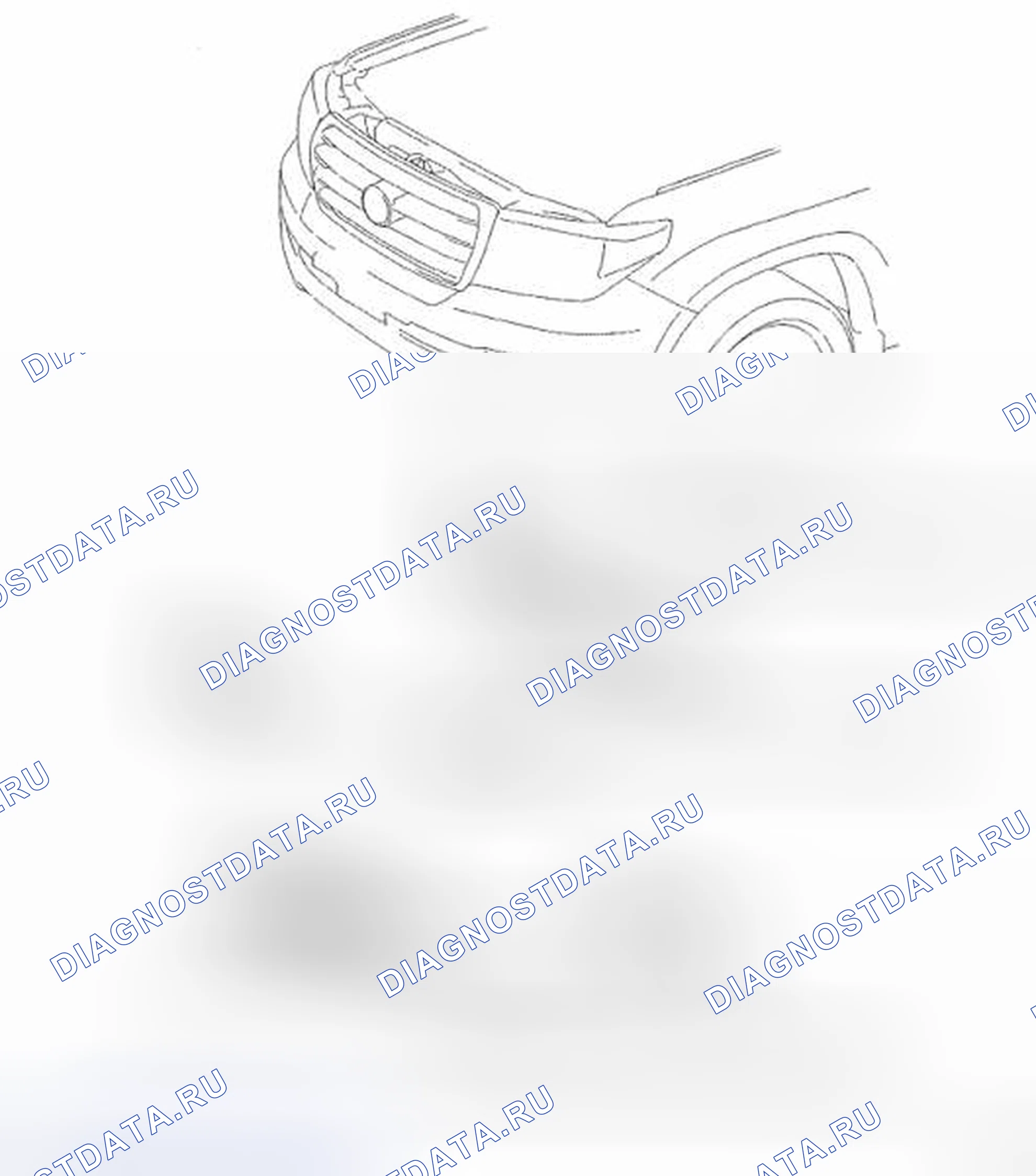 Рис. 216: КОМПОНЕНТЫ. Toyota Land Cruiser 200