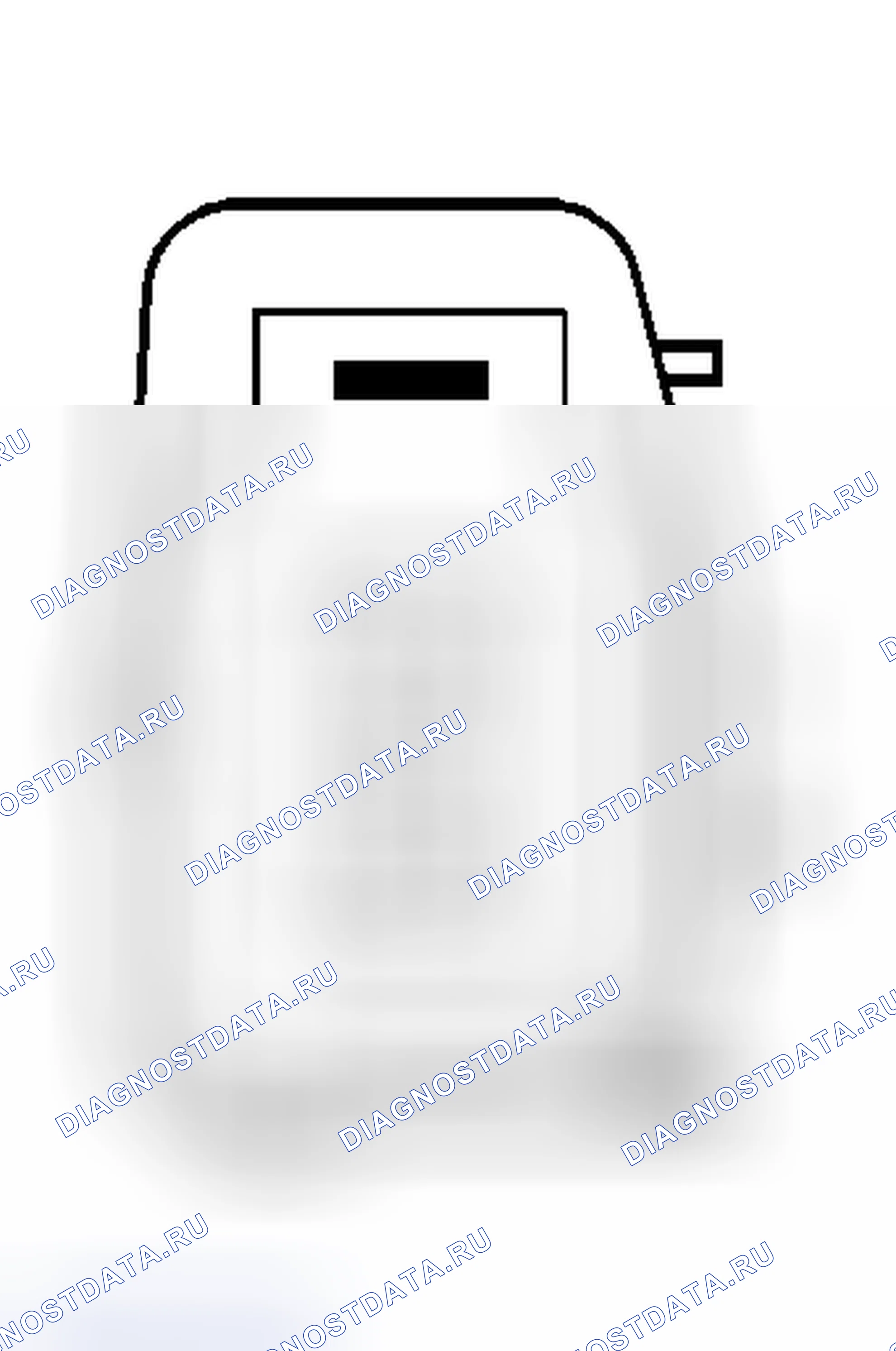 Рис. 127: Топливная форсунка 1 (1.8L). Kia Ceed JD