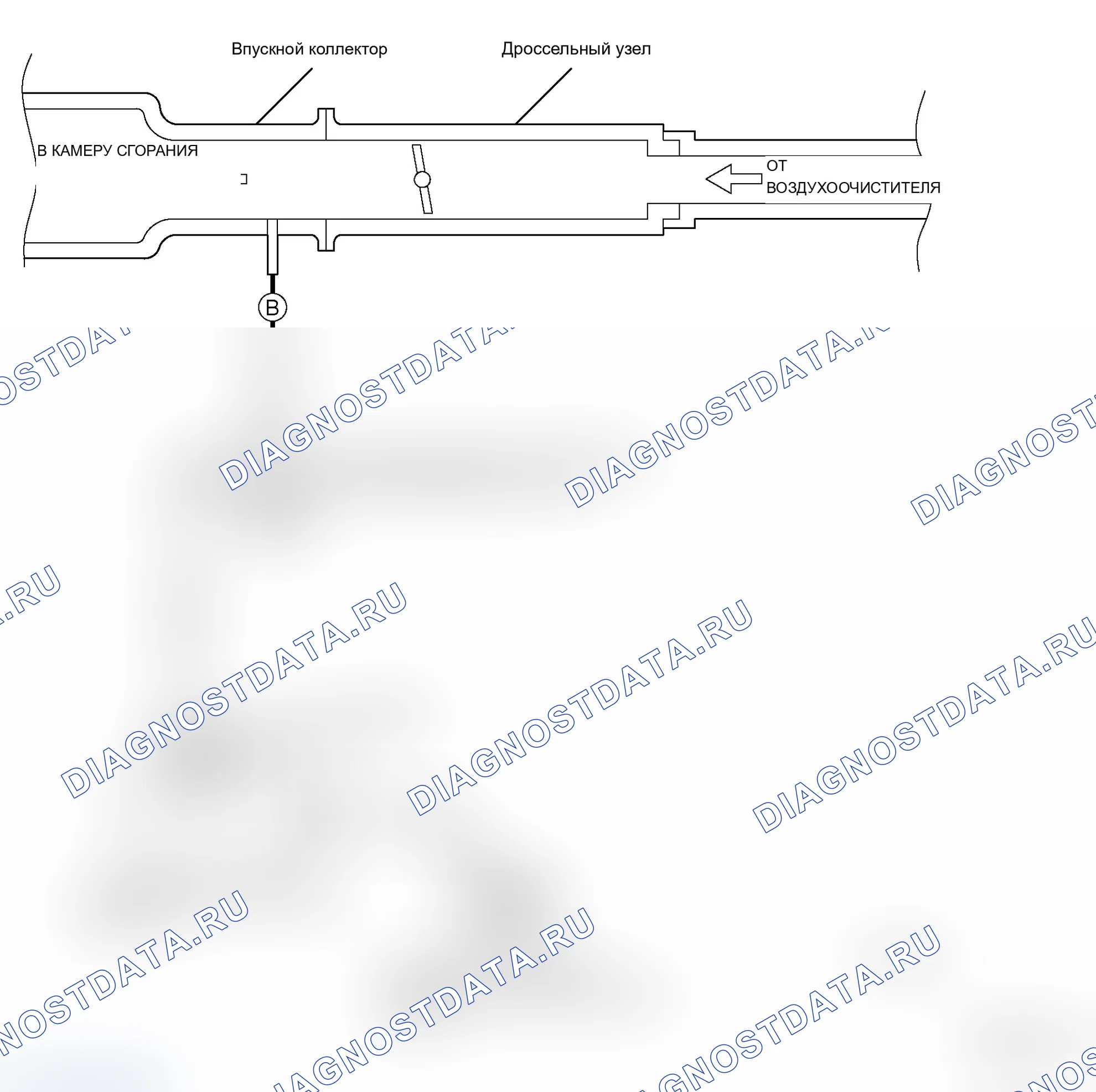 Рис. 7: <ДВИГАТЕЛЬ 2,4 Л>. Mitsubishi Lancer Ralliart IX рестайлинг