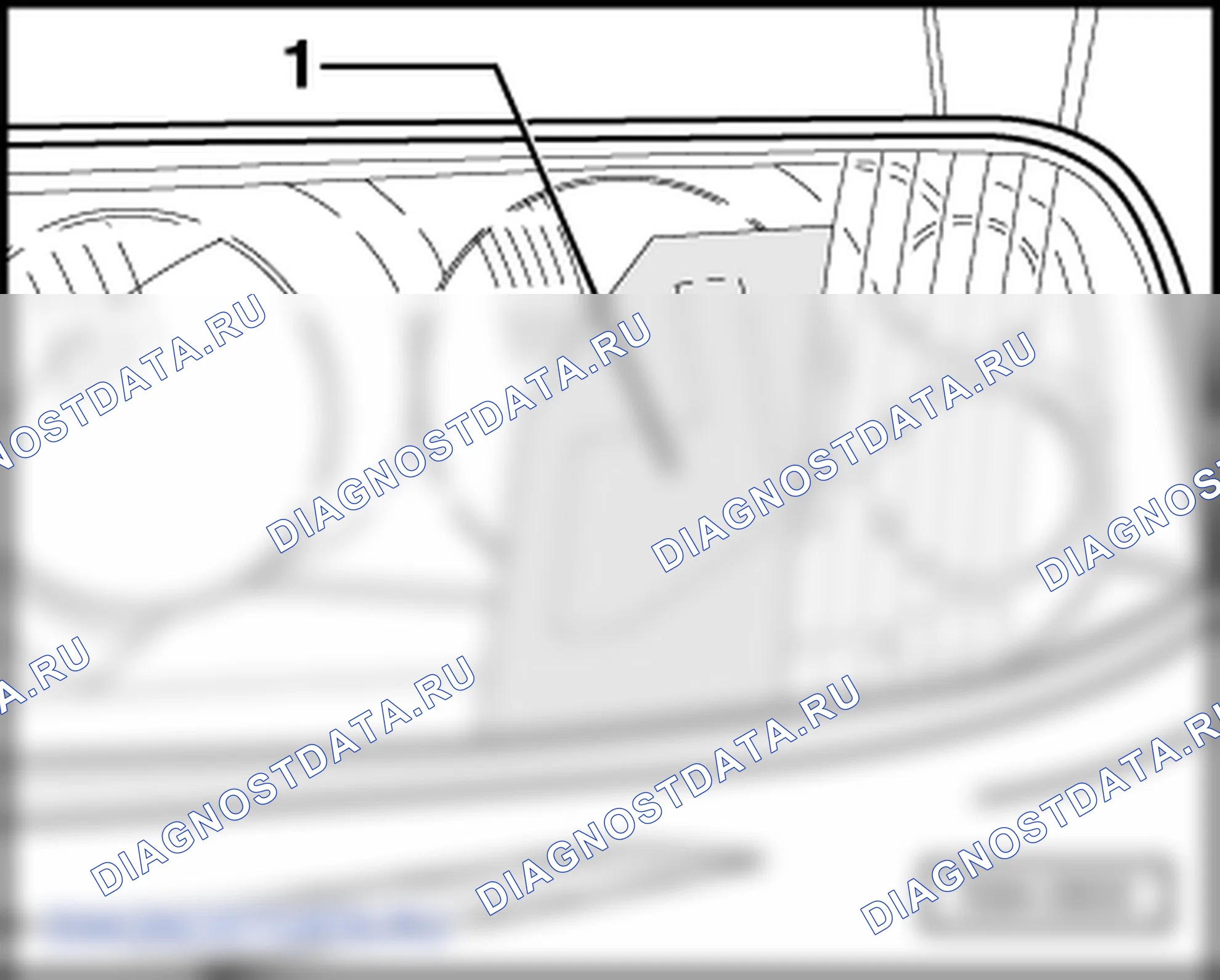 Фара. SEAT Alhambra I