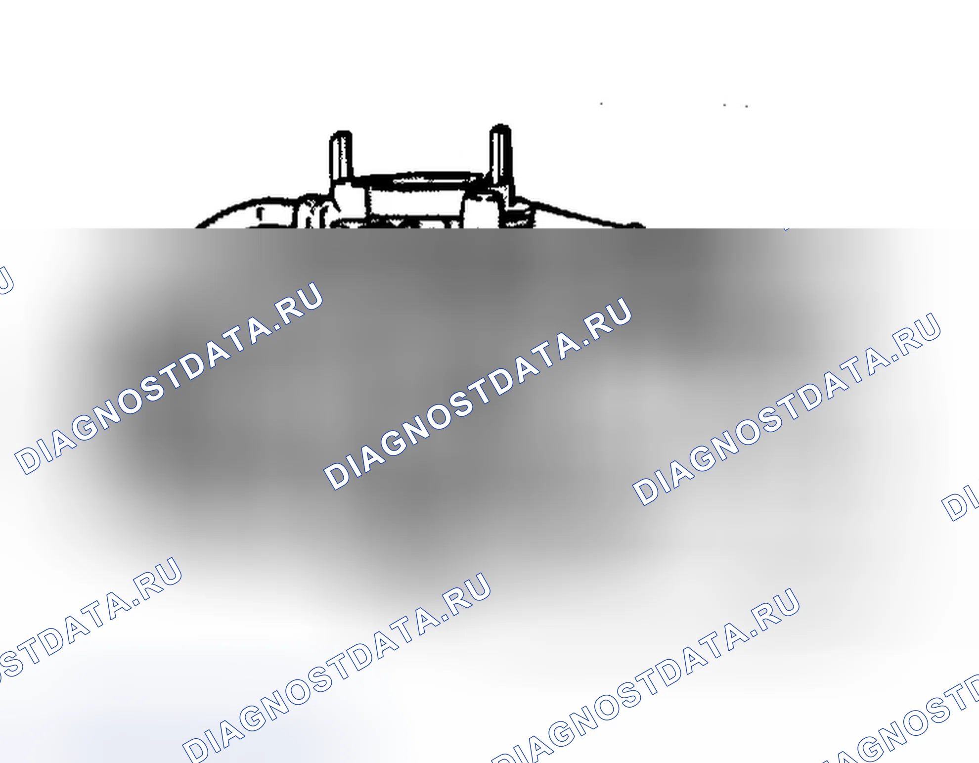 Рис. 5: СКОРОСТЬ ОСТАНОВКИ СОЛЕНОИДА НА ХОЛОСТОМ ХОДУ. Dodge Diplomat I