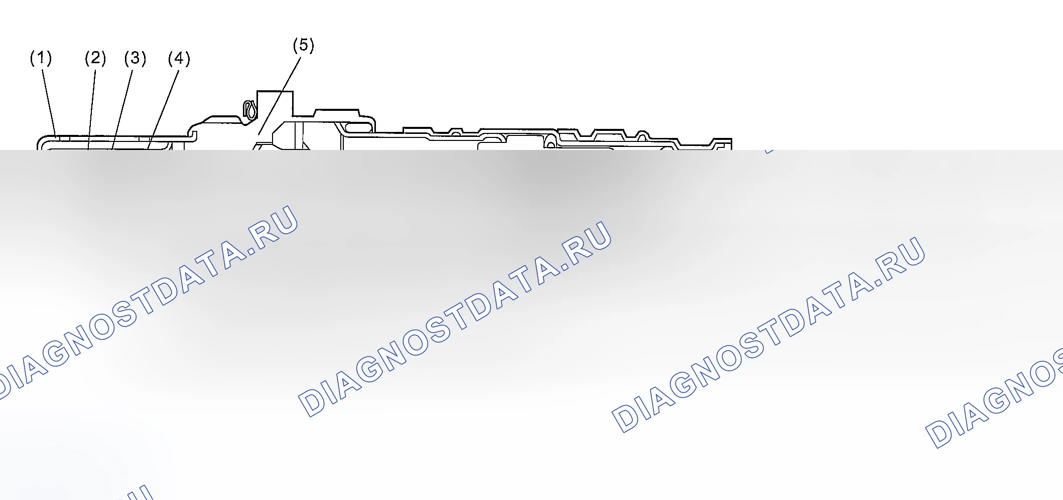 Рис. 48: ПЕРЕДНИЙ ДАТЧИК КИСЛОРОДА (A / F). Subaru Outback BP