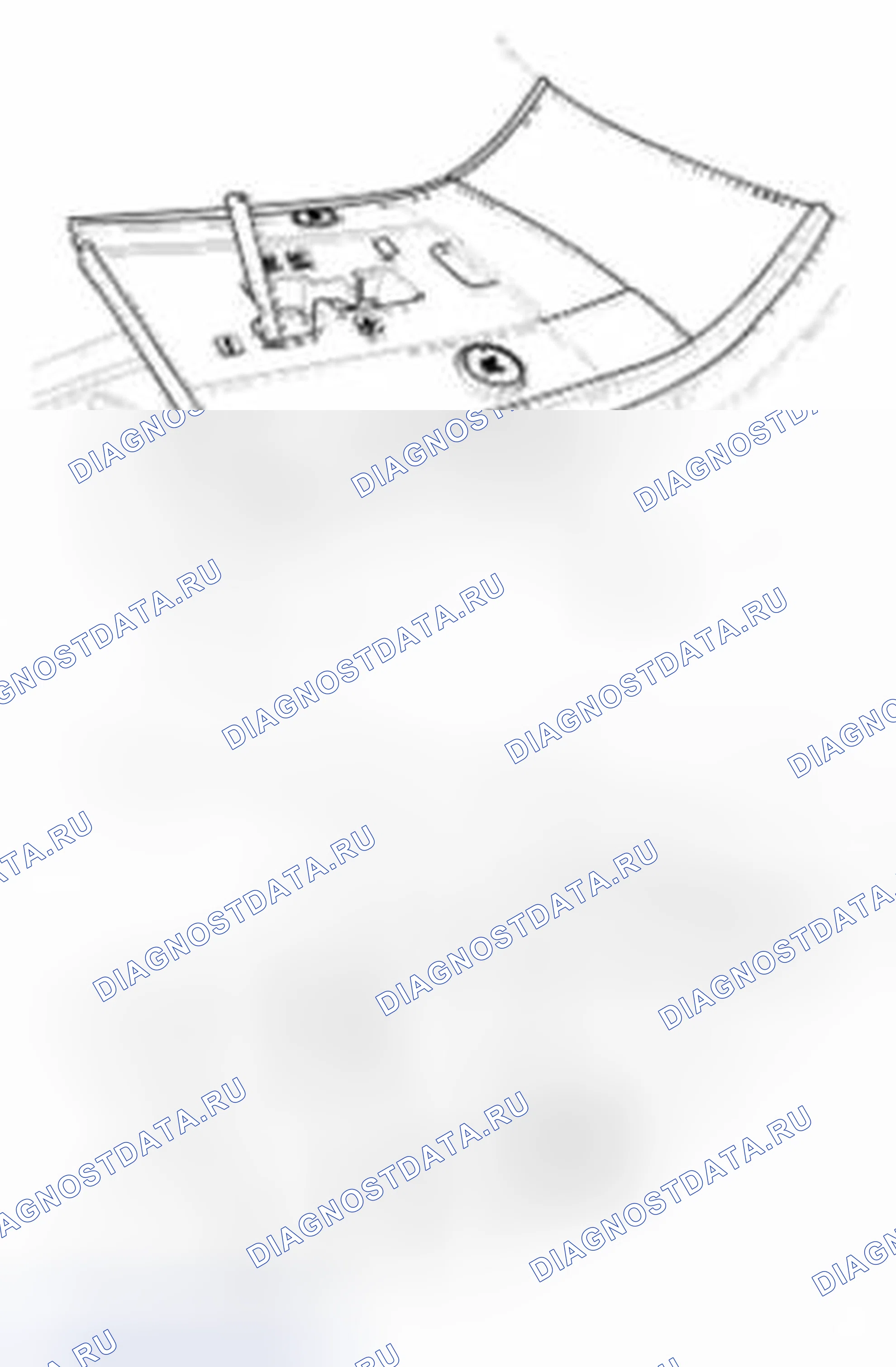 Рис. 27: Внутренняя 1 антенна. Hyundai Veracruz I