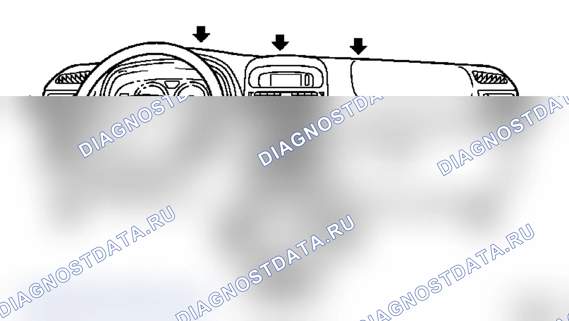 Оборудование кузова Мягкая обшивка приборной панели. Opel Astra G