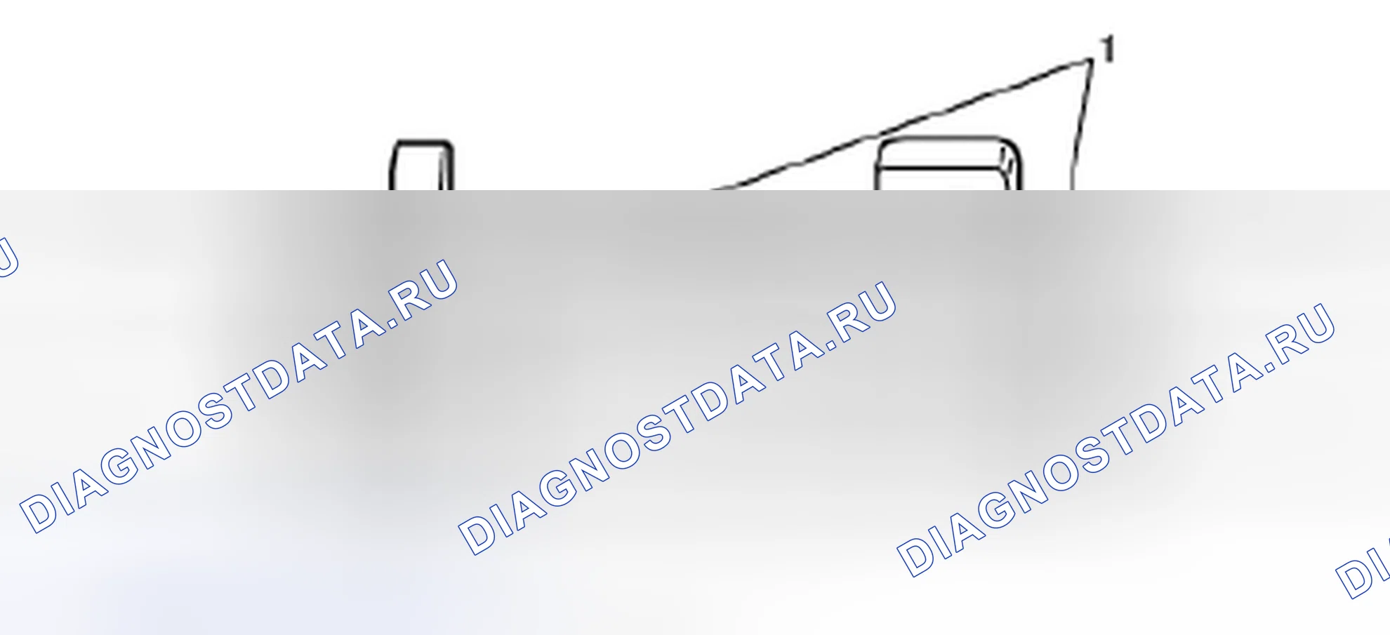 Рис. 38: Расположение выводов ответвителя, если смотреть со стороны вывода. Suzuki SX4 I