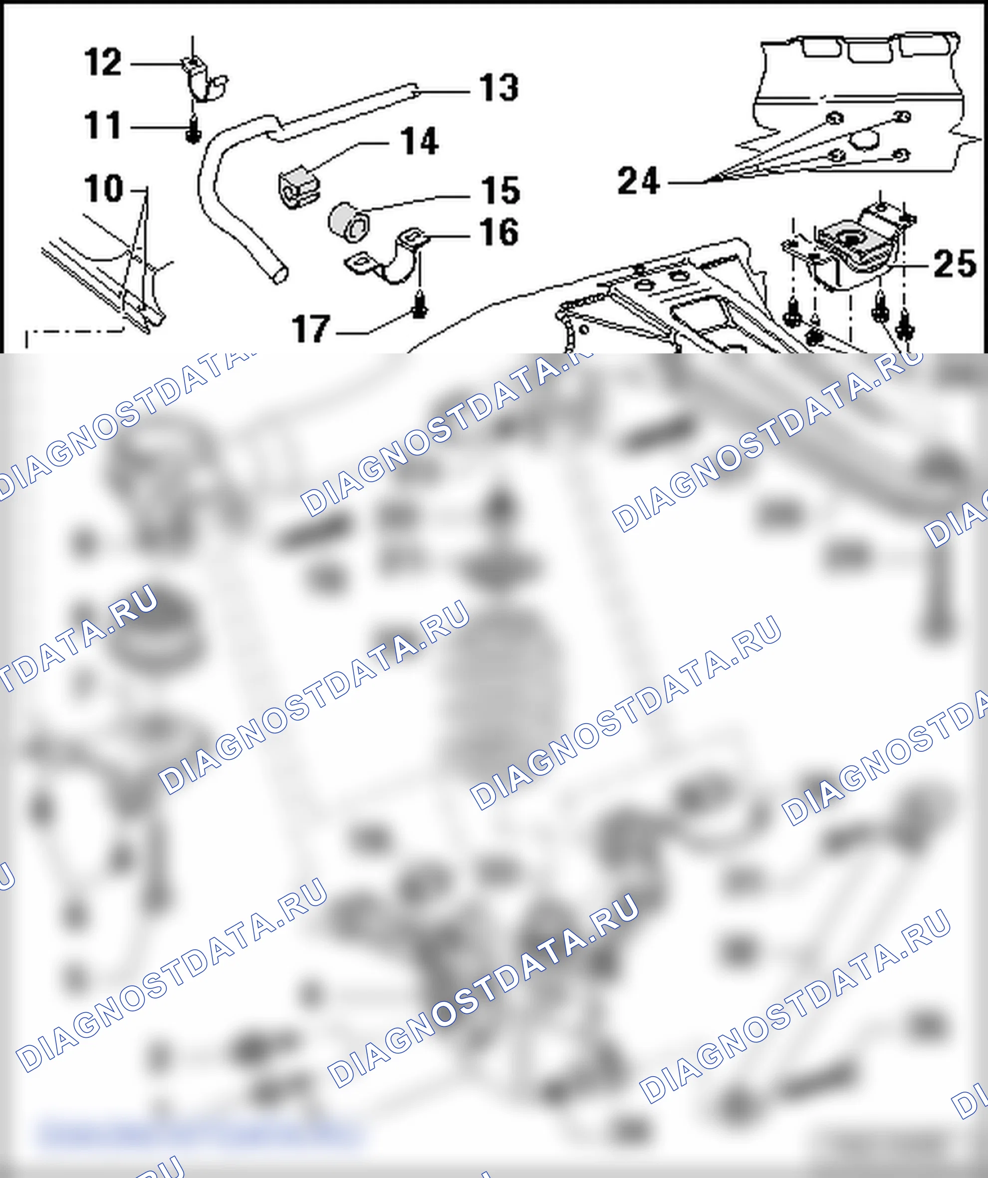 Ремонт задней подвески. SEAT Alhambra I