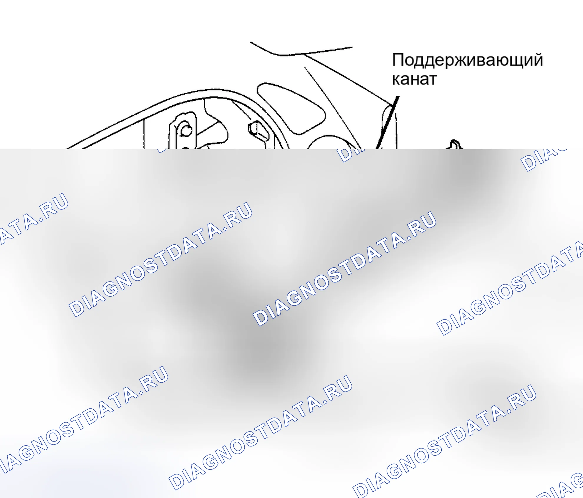 Рис. 4: Демонтаж. Mazda Eunos 800 I