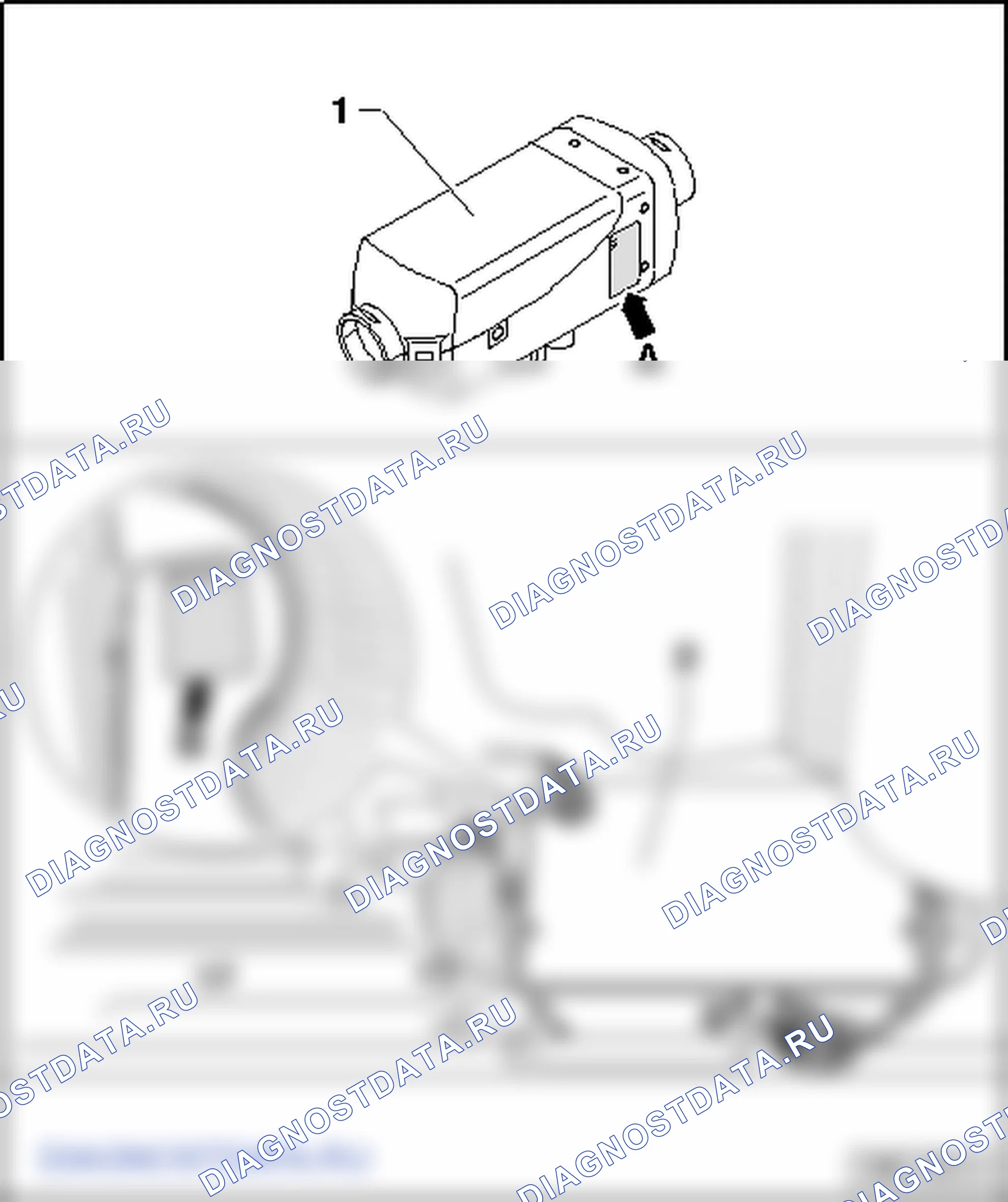 Дополнительные воздушные отопители Airtronic »D2« и »D4S«. Volkswagen Crafter I