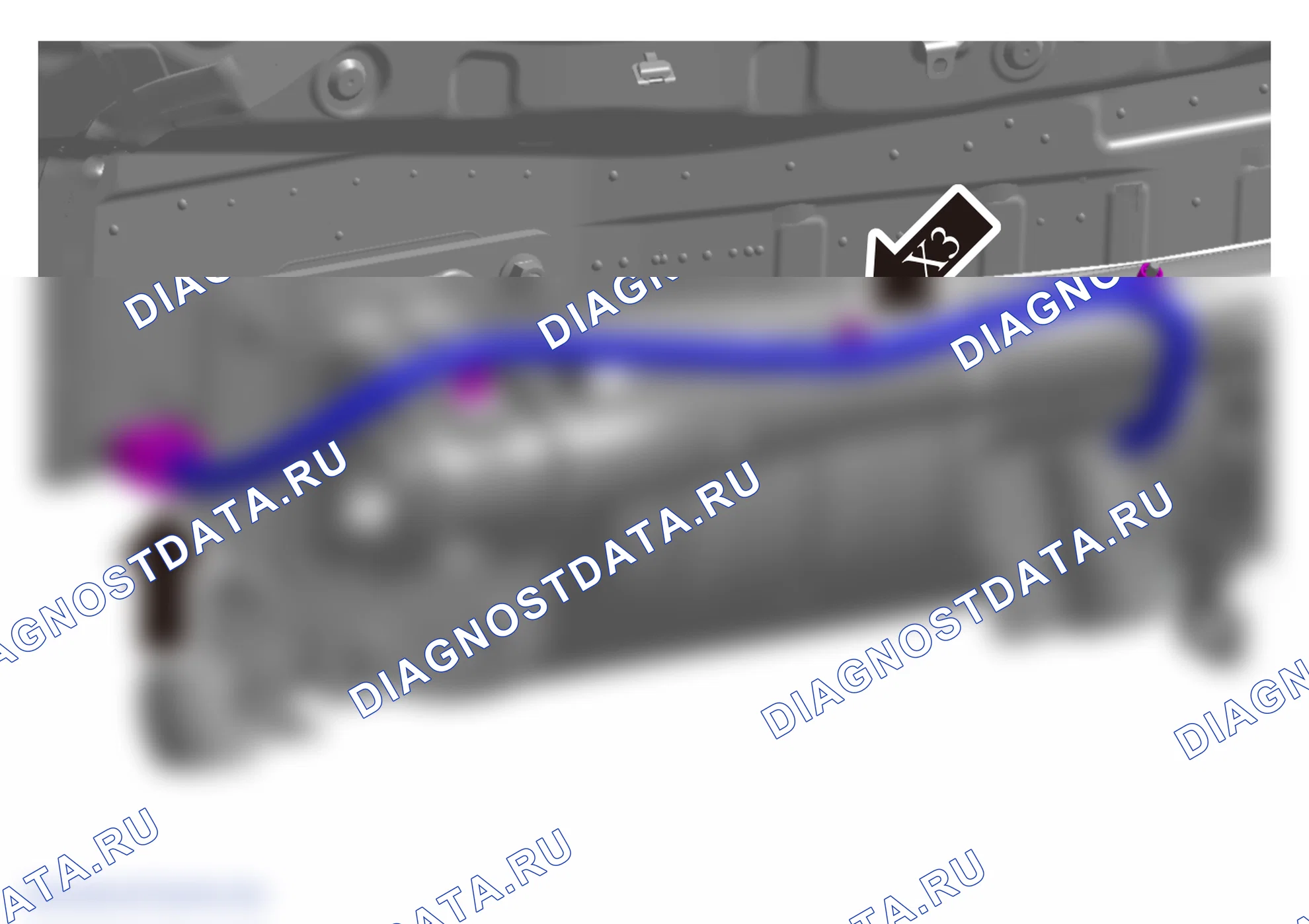 Как снять и установить розетку питания прицепа В сборе — Wey V9X. Wey V9X I