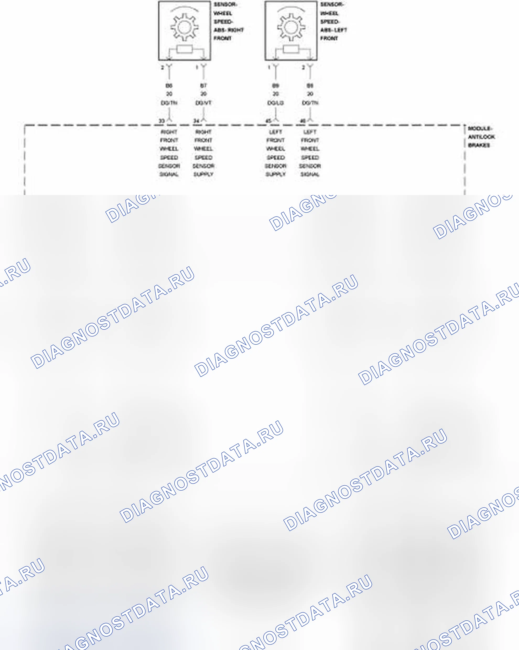 Рис. 35: Принципиальная схема. Dodge Journey I