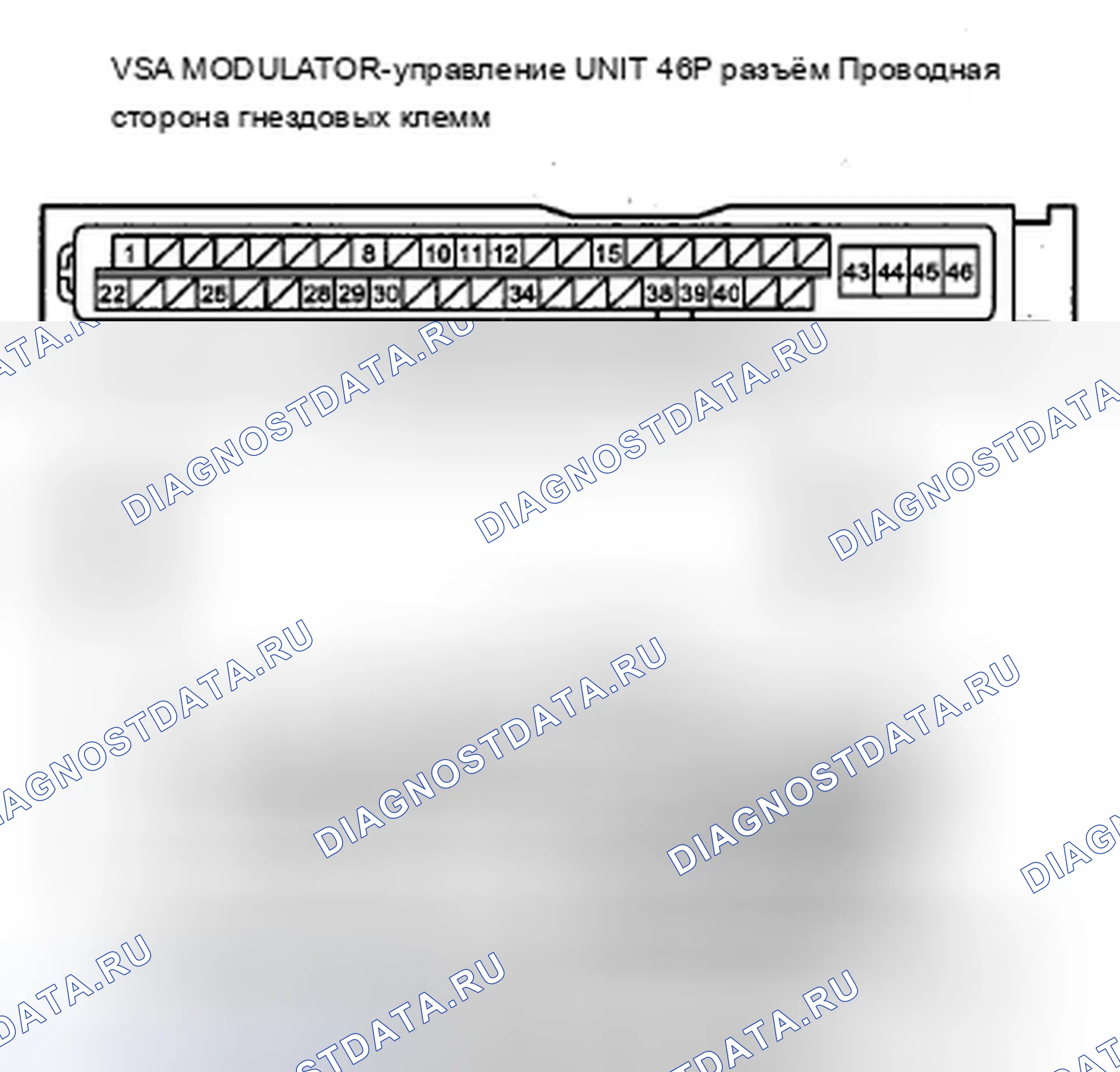 Рис. 13: расшифровка кода ошибки 41-2: Неисправность F-CAN (потеря связи с блоком управления модулятором VSA). Acura ZDX I