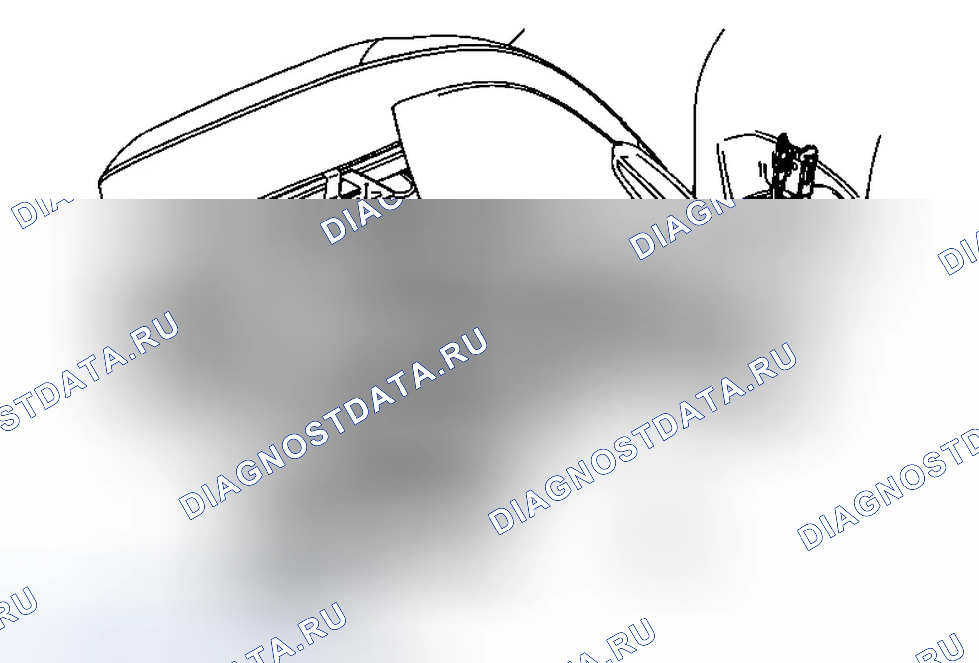 Рис. 34: Замена модуля управления отопителем переднего сиденья. Chevrolet Volt I